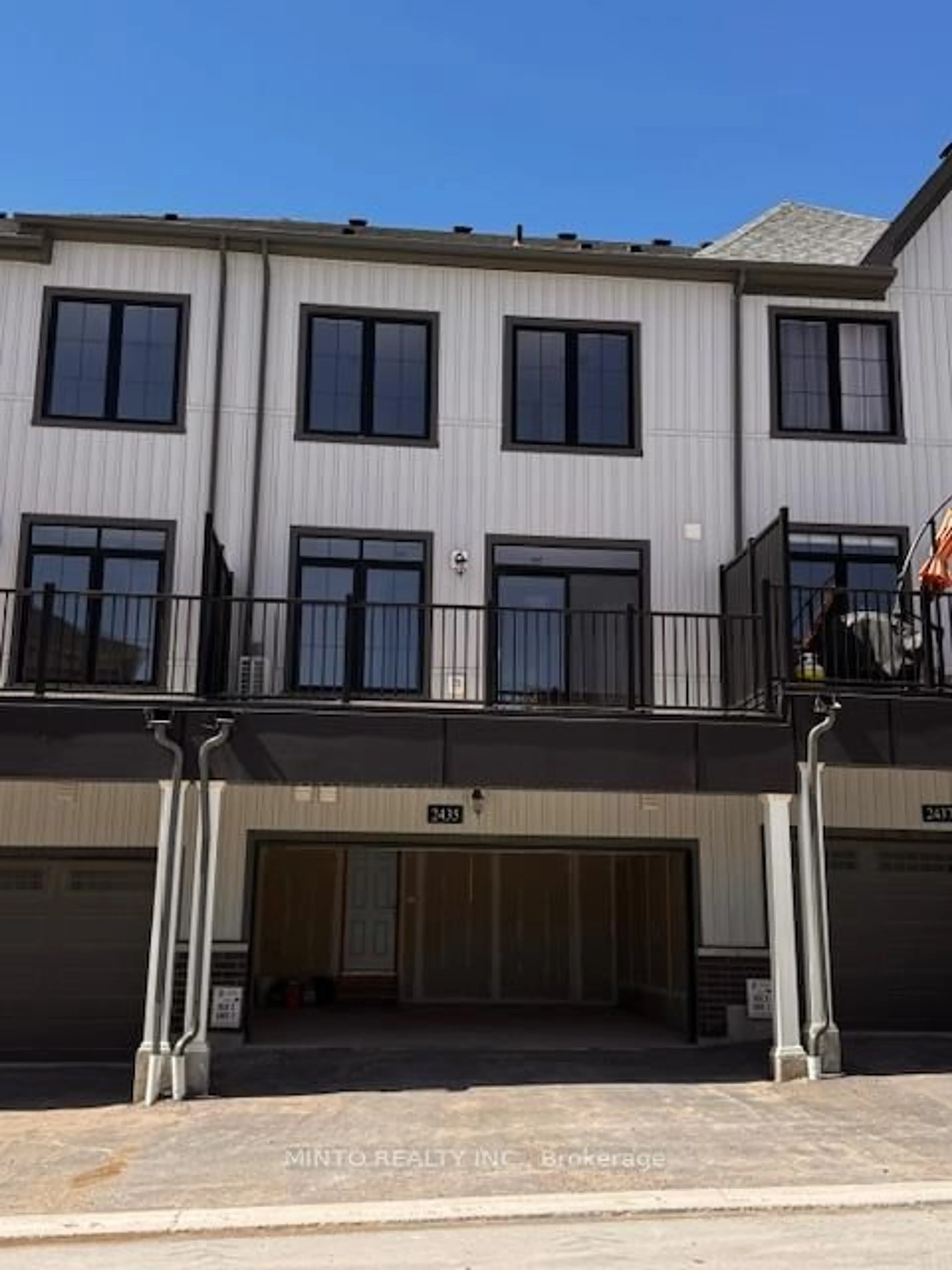 Home with vinyl exterior material, street for 2435 Verne Bowen St #Lot 3-02, Oshawa Ontario L1H 0X1