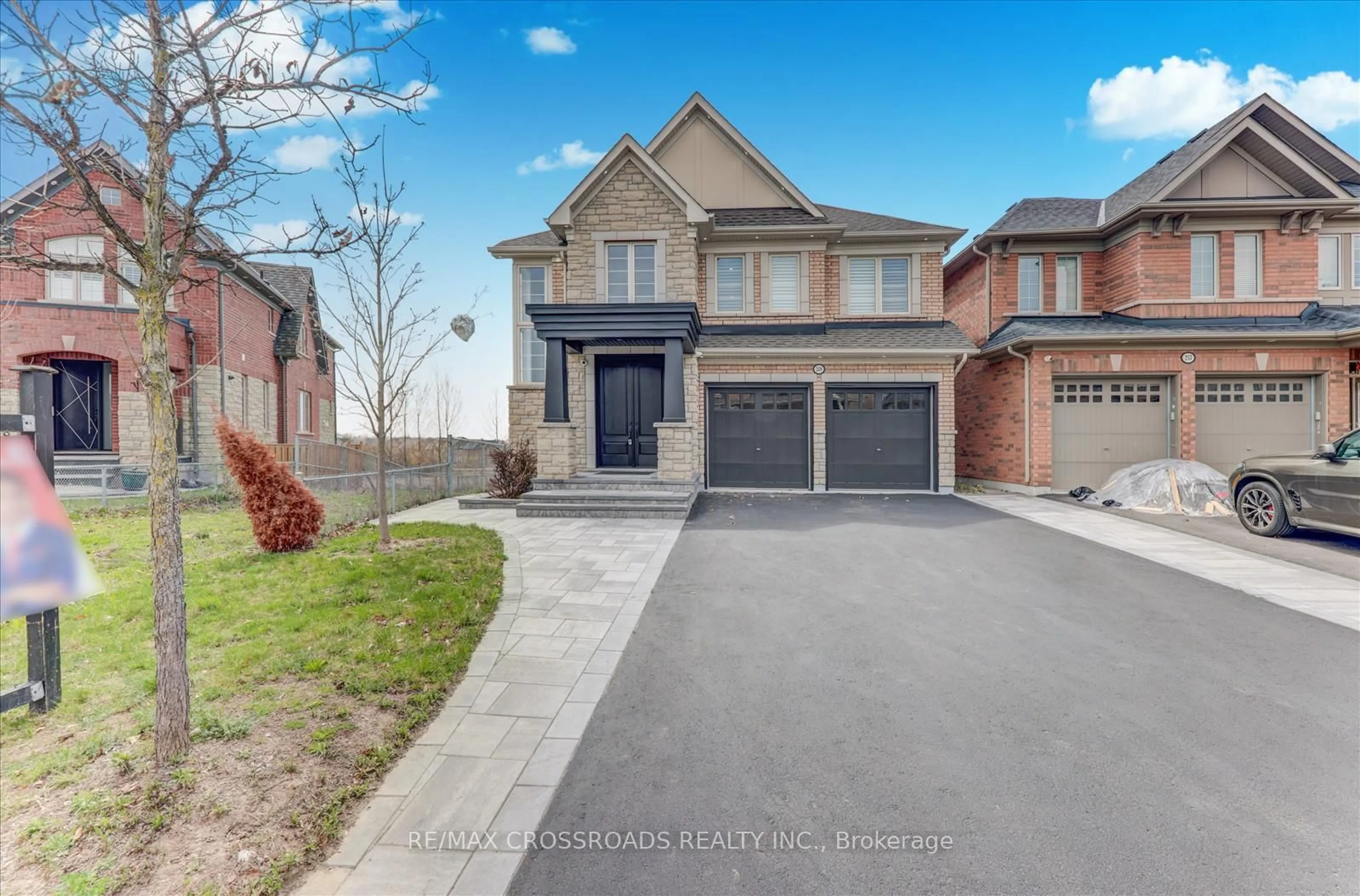 Home with brick exterior material, street for 249 Cosgrove Dr, Oshawa Ontario L1H 7K4