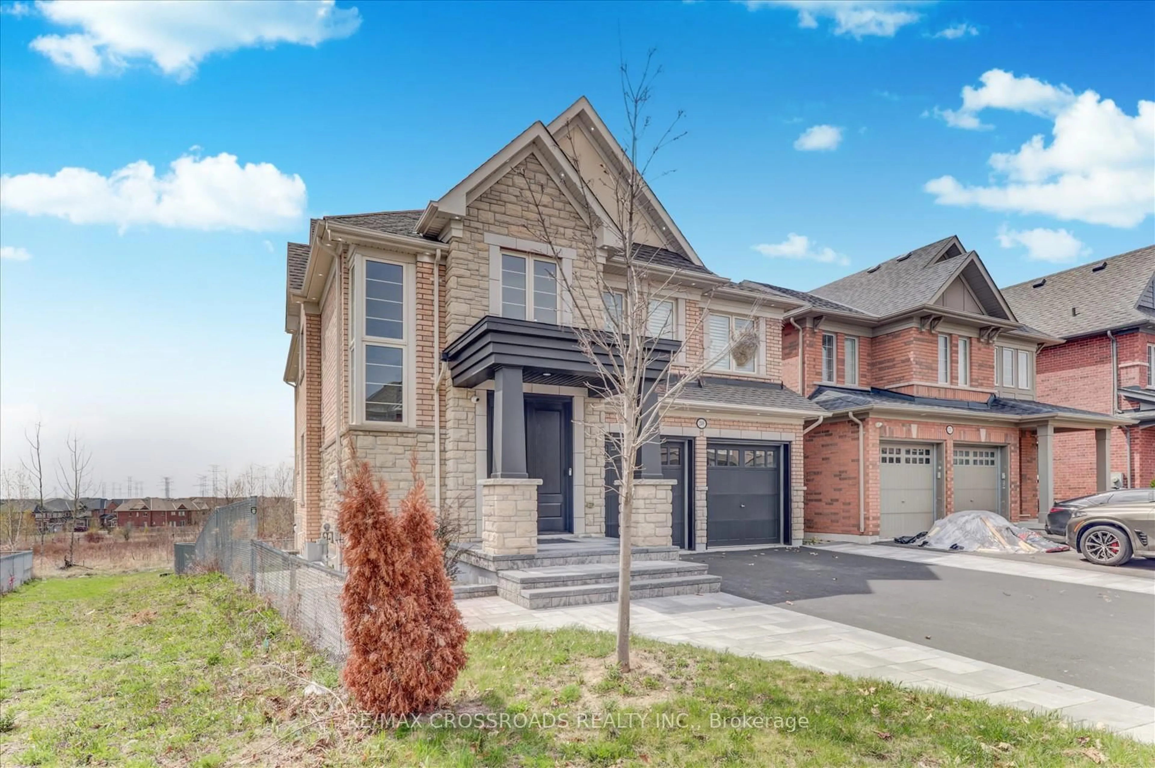 Home with brick exterior material, street for 249 Cosgrove Dr, Oshawa Ontario L1H 7K4