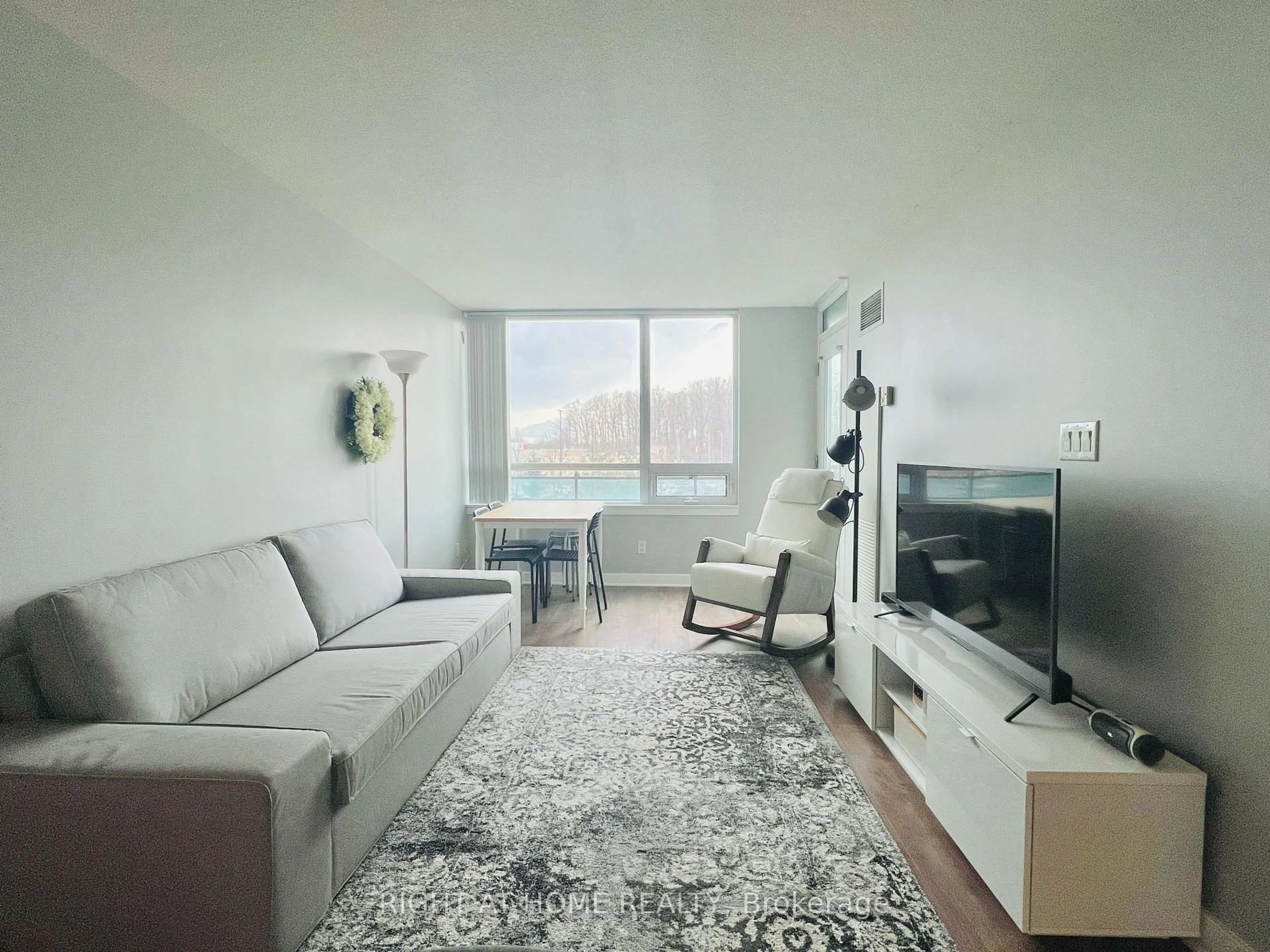 Living room with furniture, unknown for 88 Grangeway Ave #510, Toronto Ontario M1H 0A2