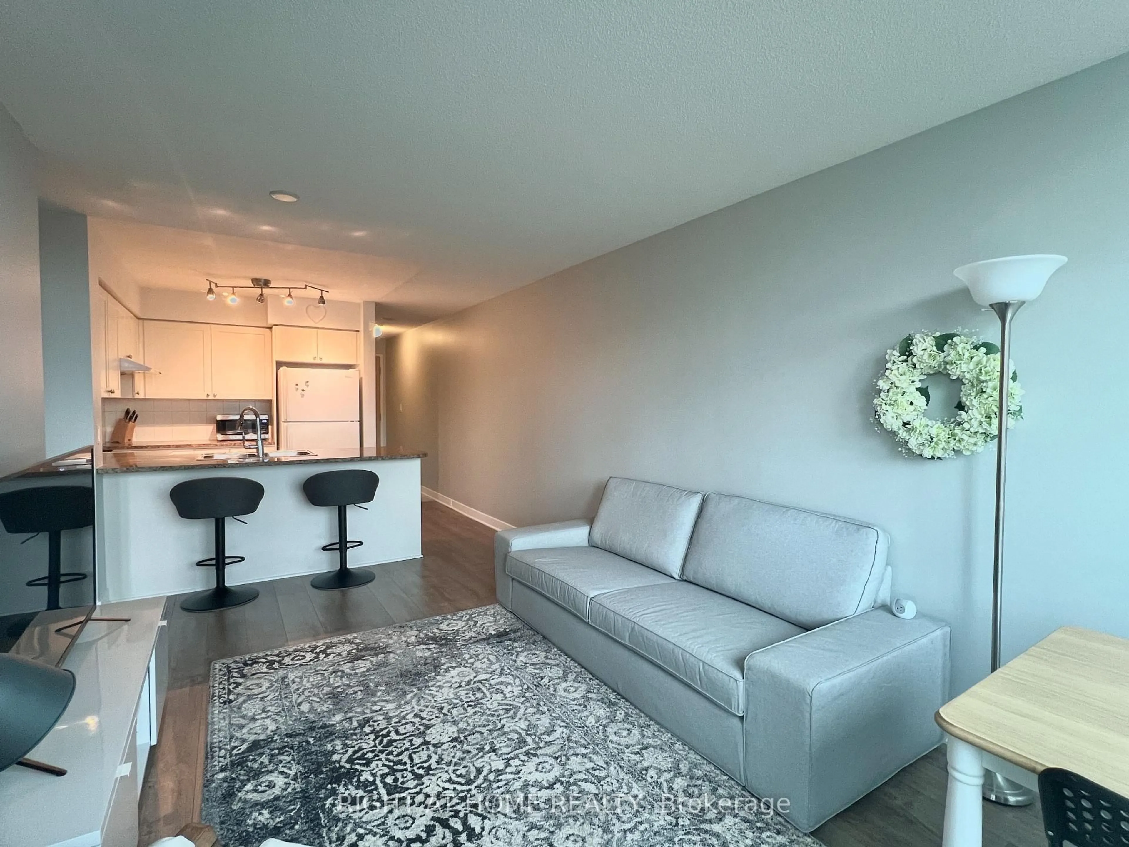 Living room with furniture, unknown for 88 Grangeway Ave #510, Toronto Ontario M1H 0A2