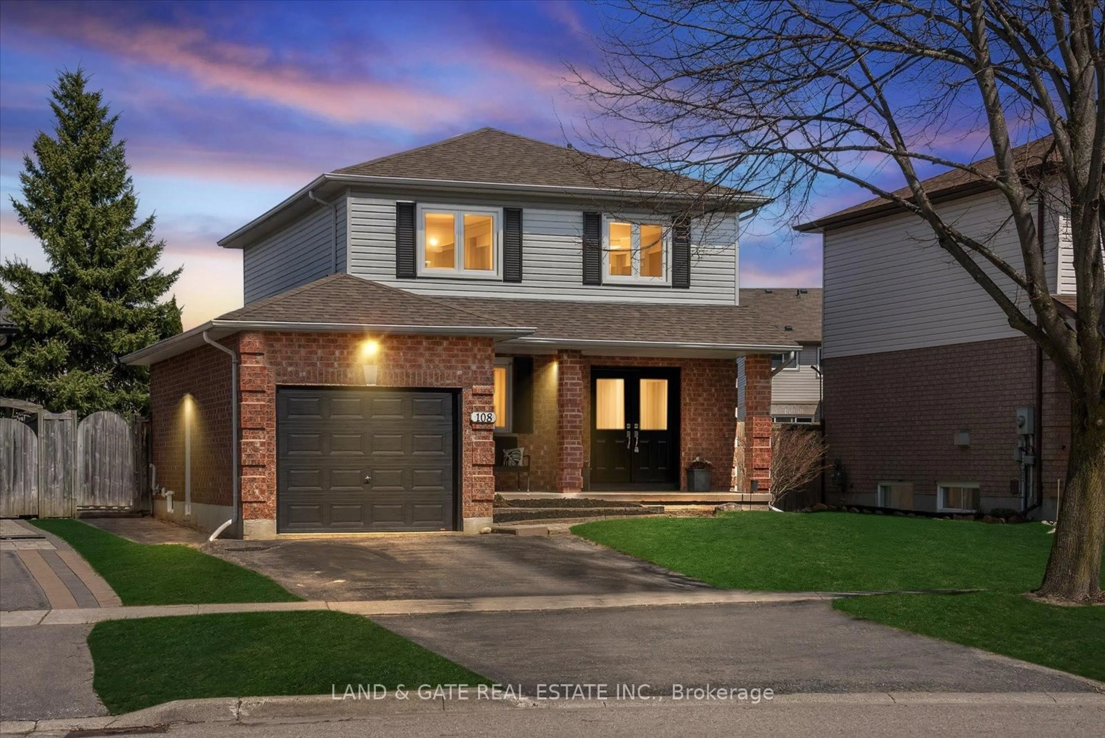 Home with brick exterior material, street for 108 George Reynolds Dr, Clarington Ontario L1E 2E8