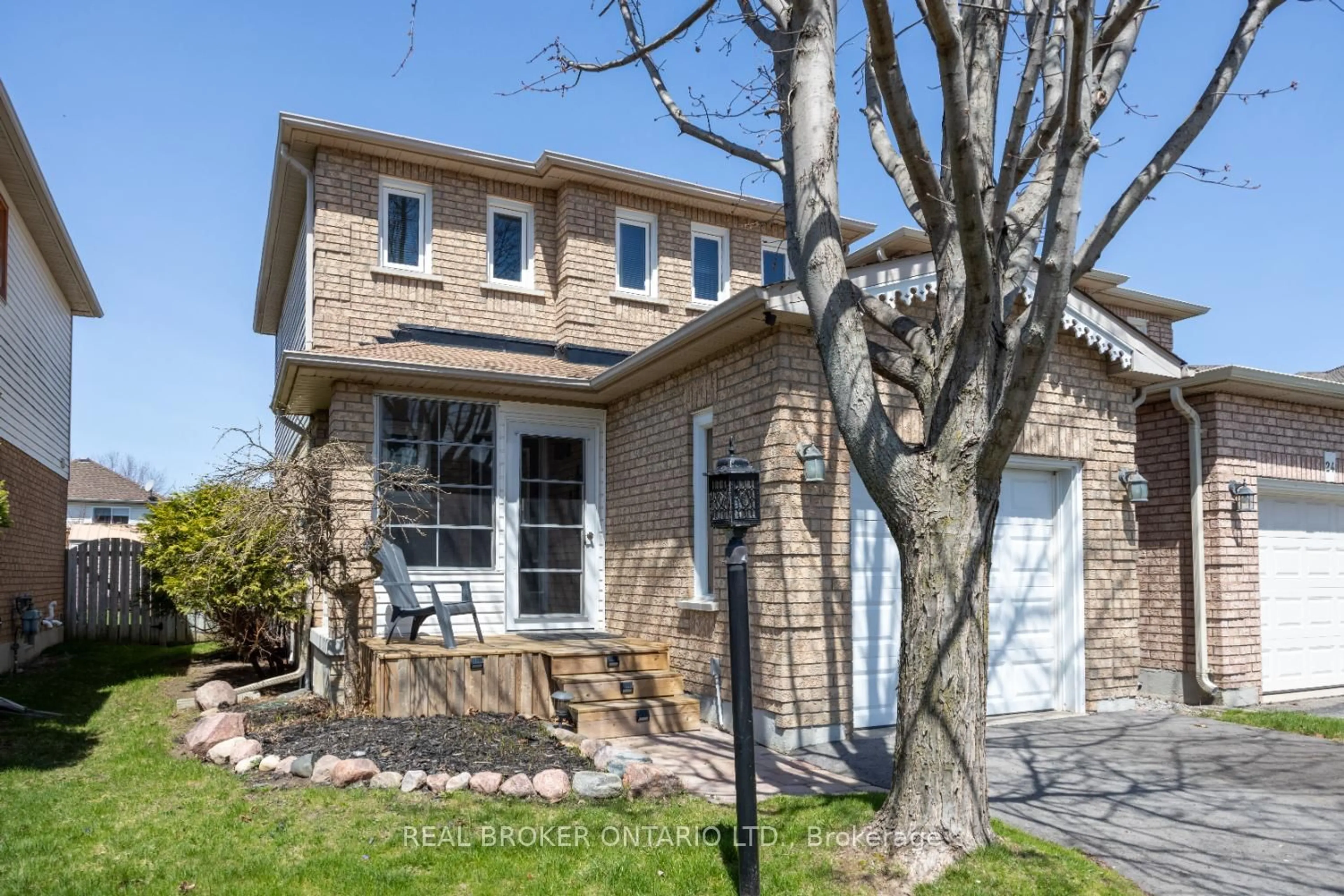 Home with brick exterior material, street for 22 Willey Dr, Clarington Ontario L1C 4Z7