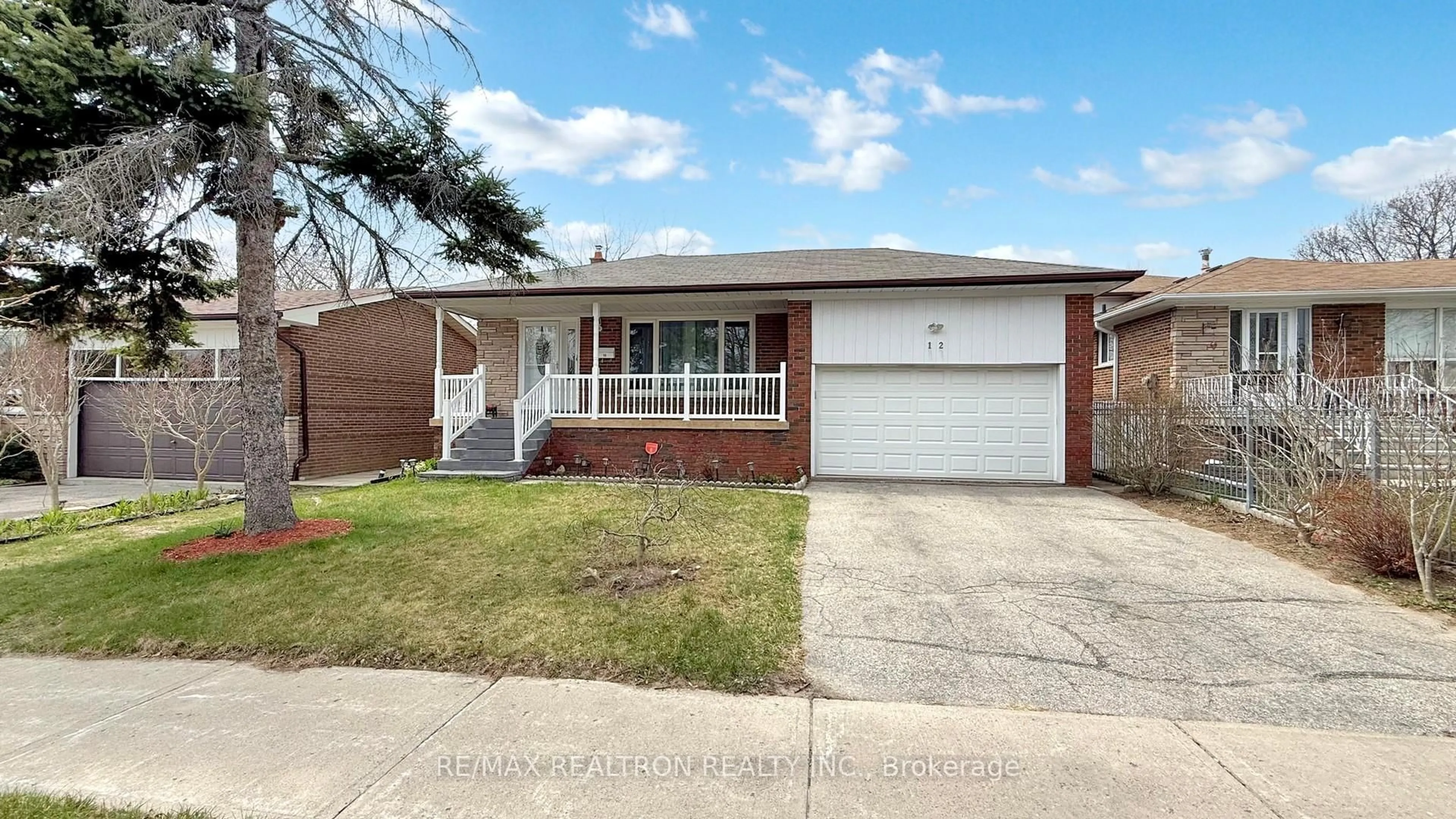 Home with brick exterior material, street for 12 Budworth Dr, Toronto Ontario M1E 3H5