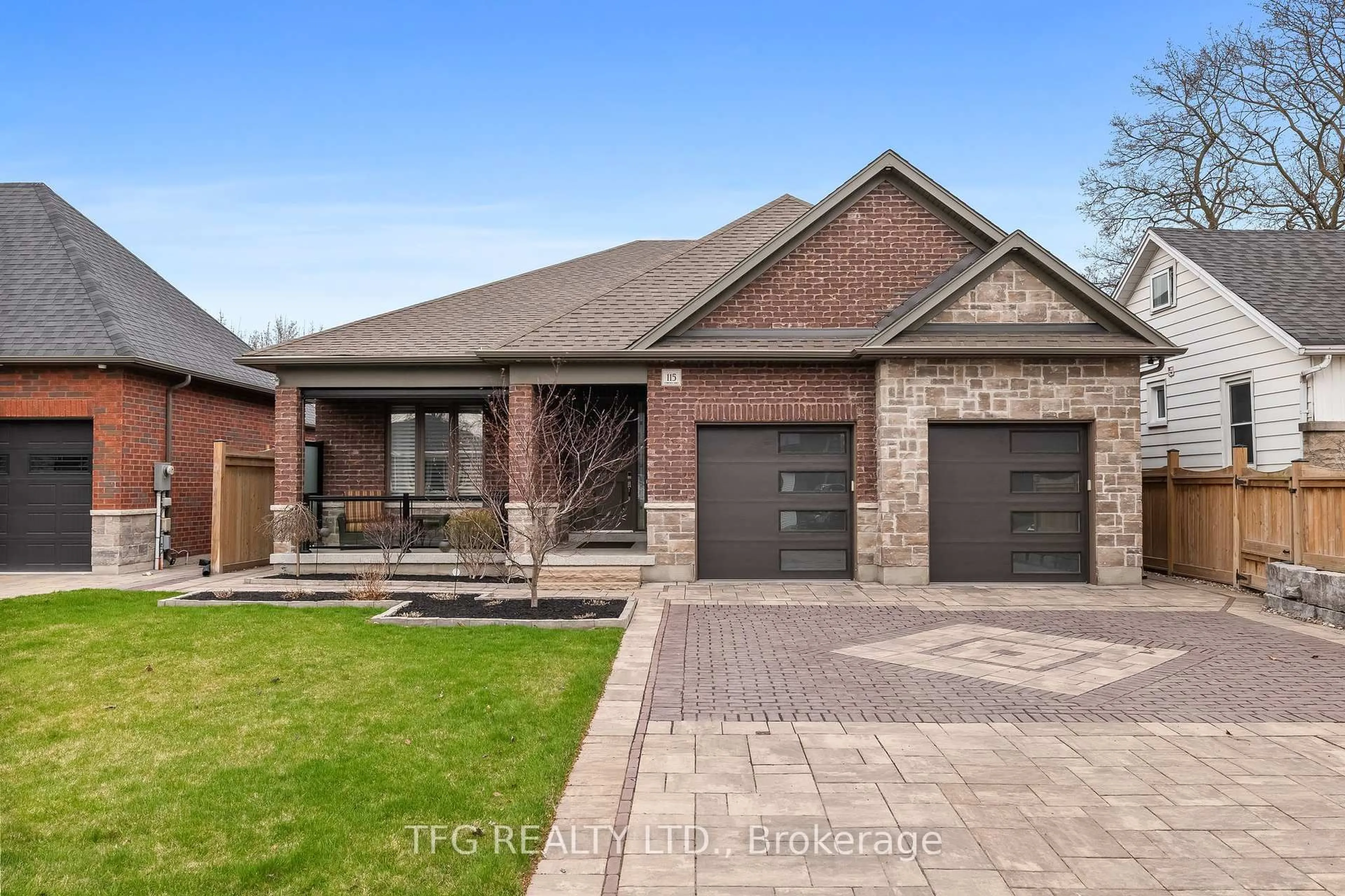 Home with brick exterior material, street for 115 Duke St, Clarington Ontario L1C 2V8