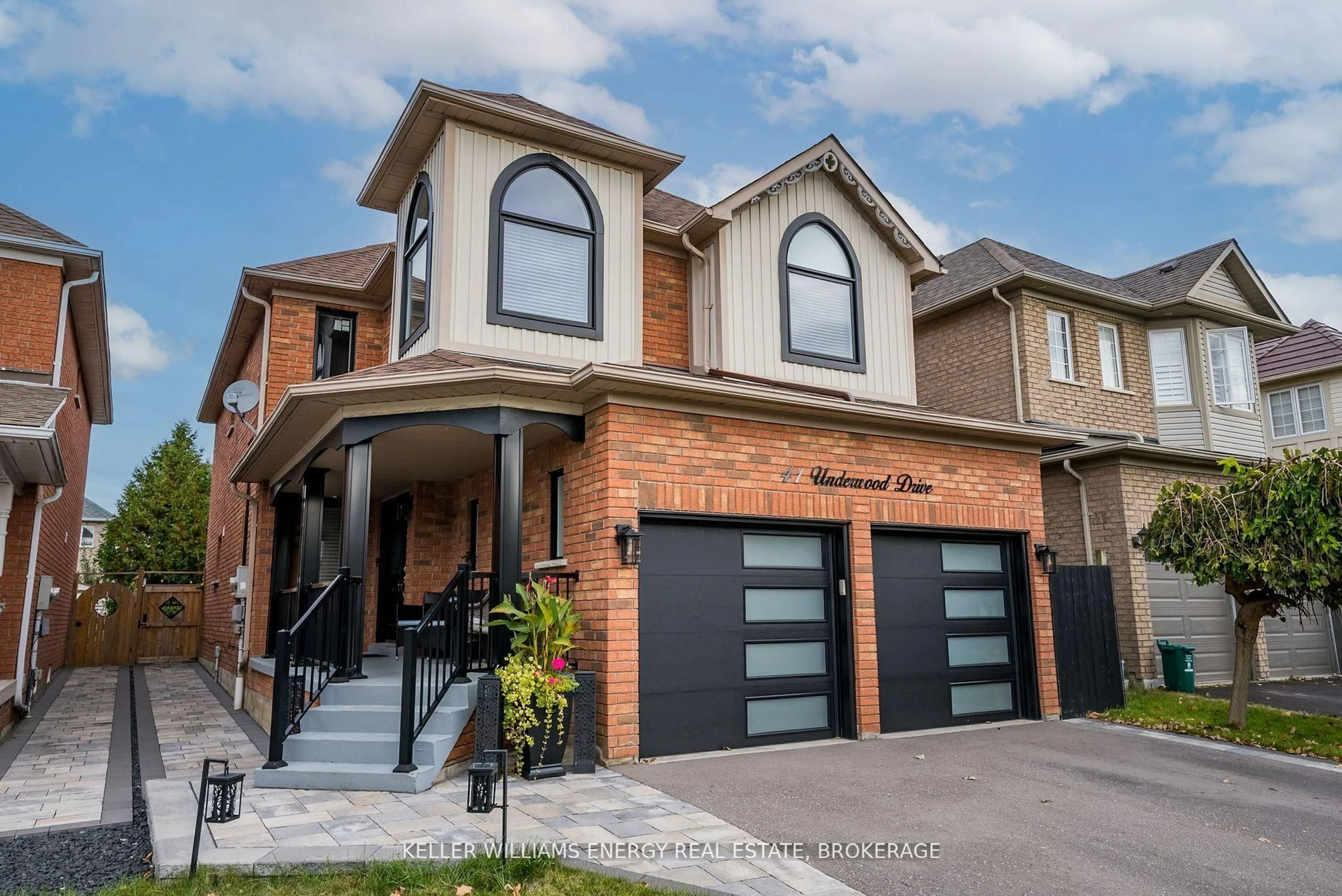 Home with brick exterior material, street for 41 Underwood Dr, Whitby Ontario L1M 1H7