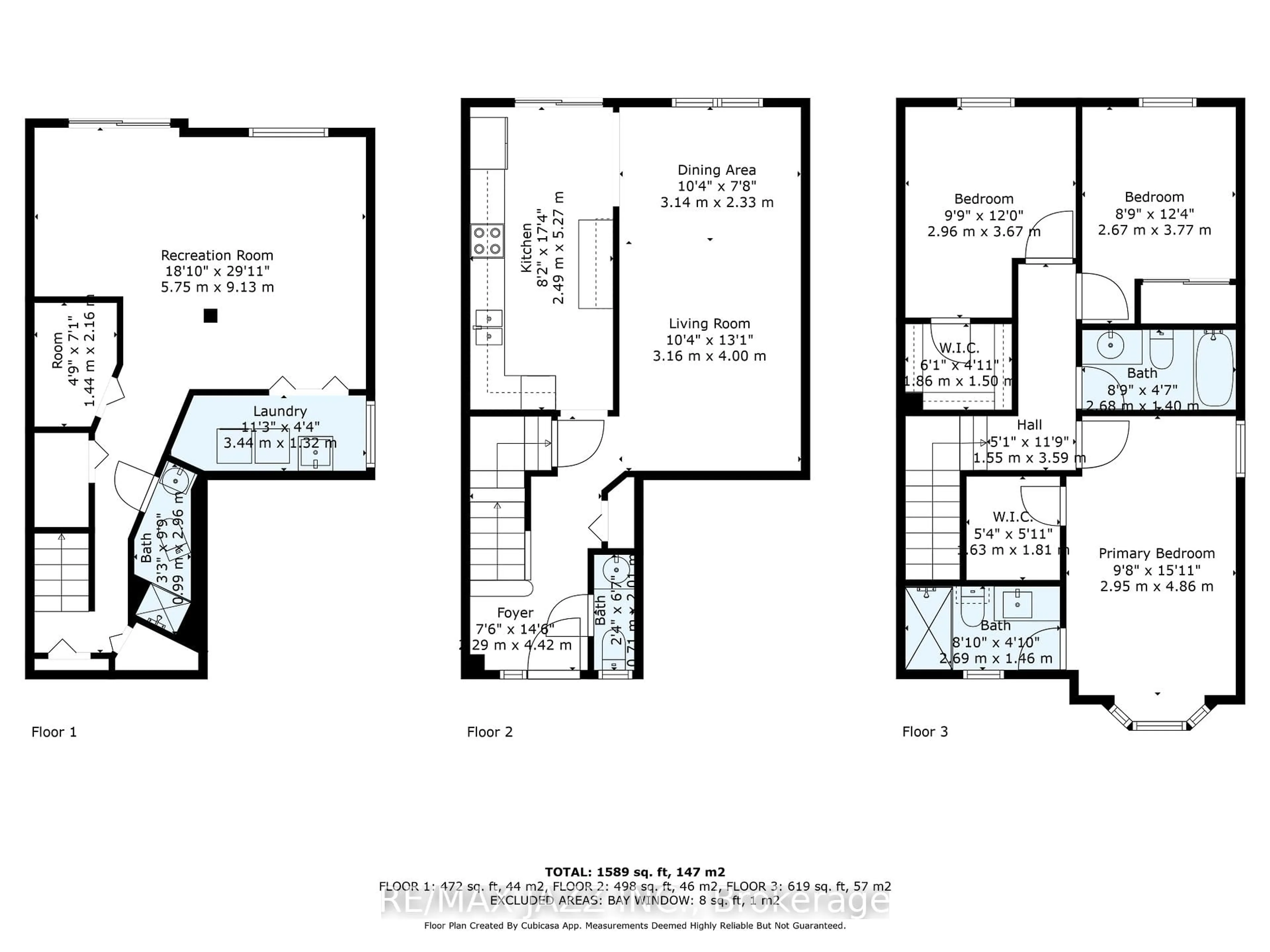 Floor plan for 1610 Crawforth St #25, Whitby Ontario L1N 9B1