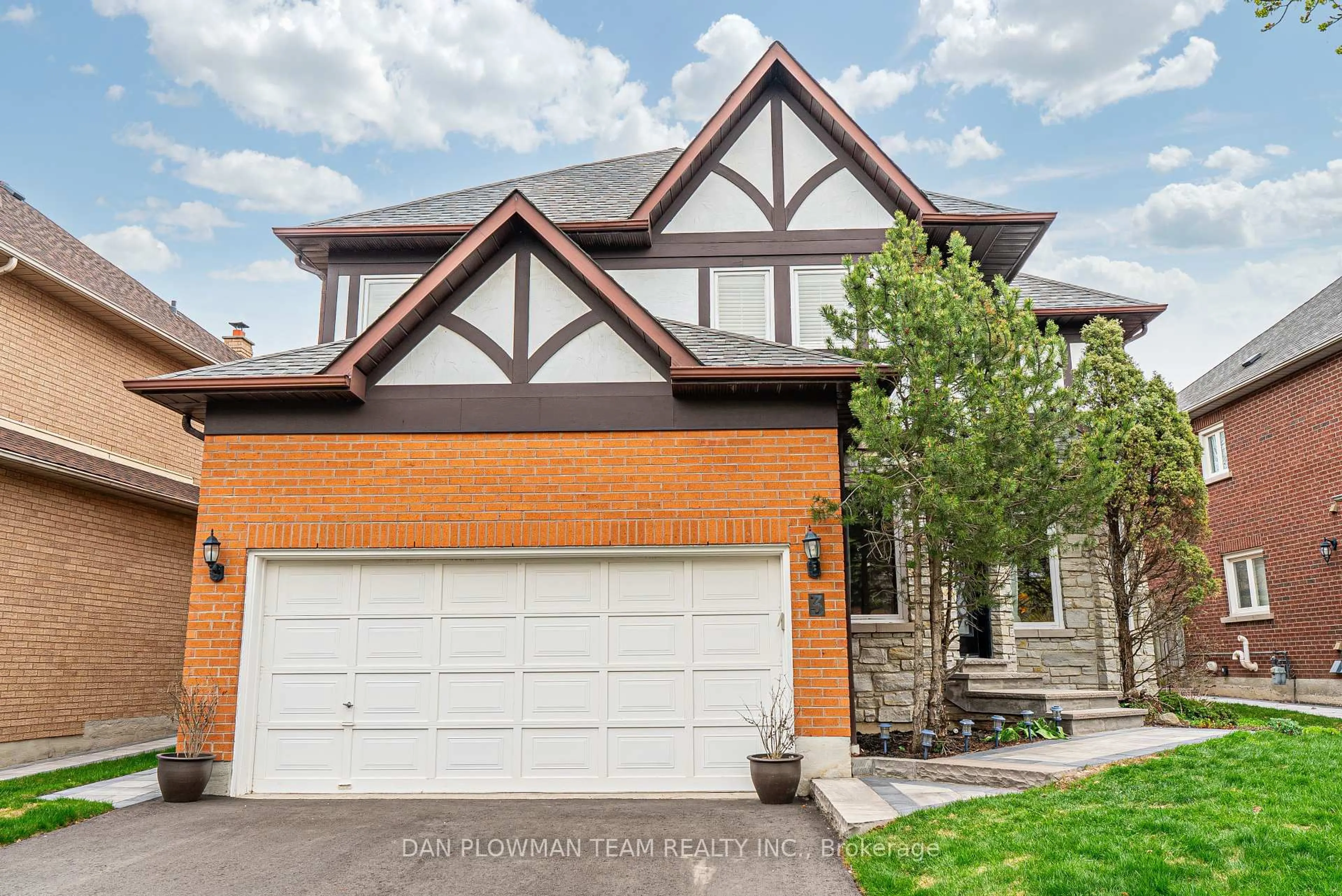 Home with brick exterior material, street for 3 Kilbride Dr, Whitby Ontario L1R 2B2