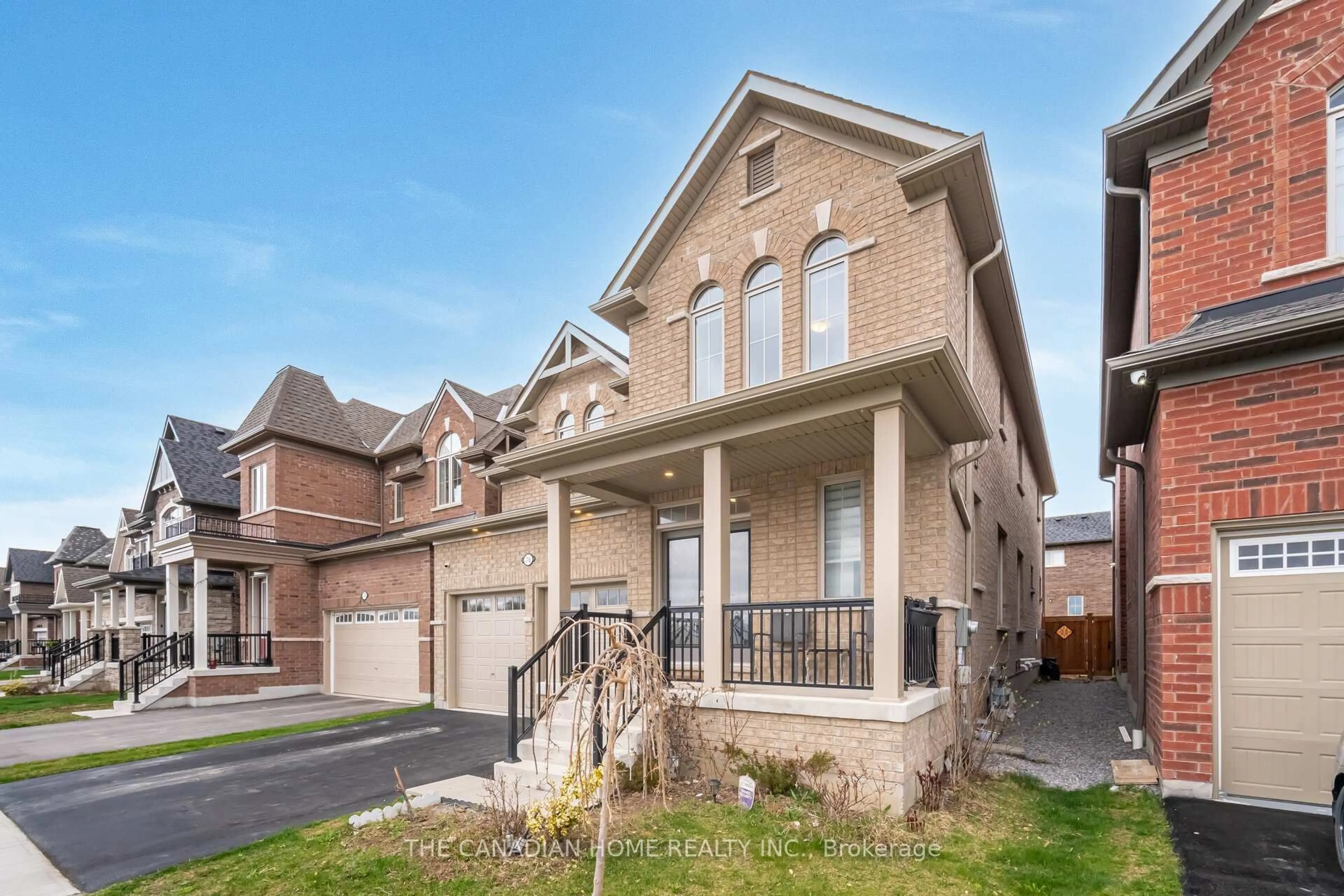 Home with brick exterior material, street for 76 Auckland Dr, Whitby Ontario L1P 0G7