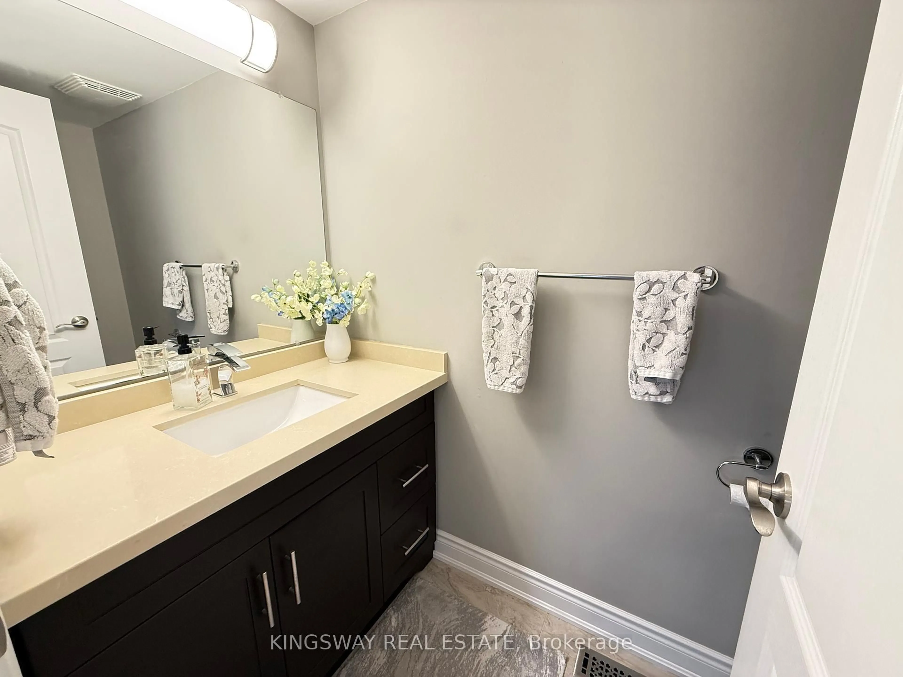 Contemporary bathroom, ceramic/tile floor for 49 Farncomb Cres, Clarington Ontario L1C 4L8