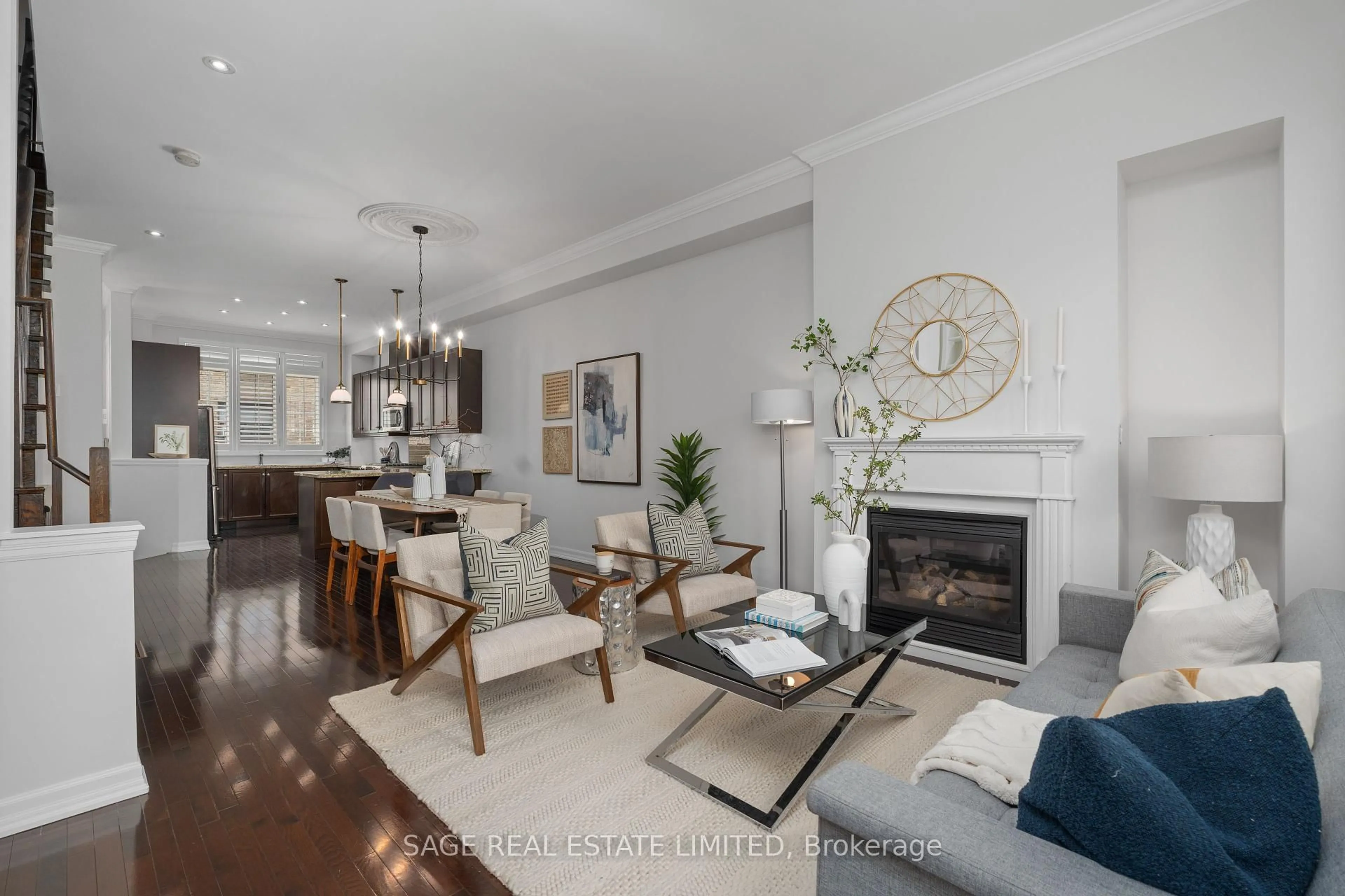 Living room with furniture, unknown for 5 Tompkins Mews, Toronto Ontario M4L 0A1