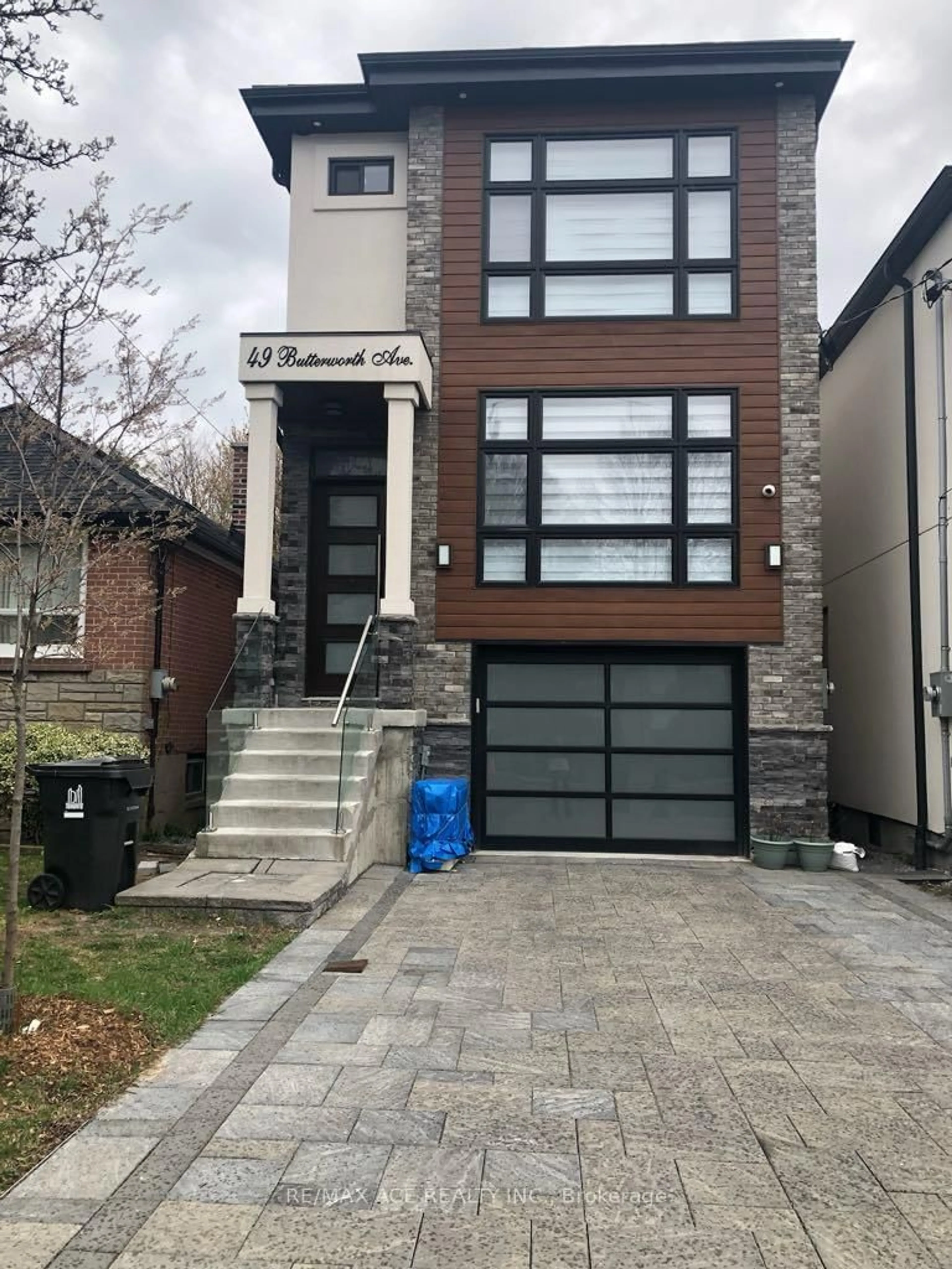 Home with brick exterior material, street for 49 Butterworth Ave, Toronto Ontario M1L 1H4