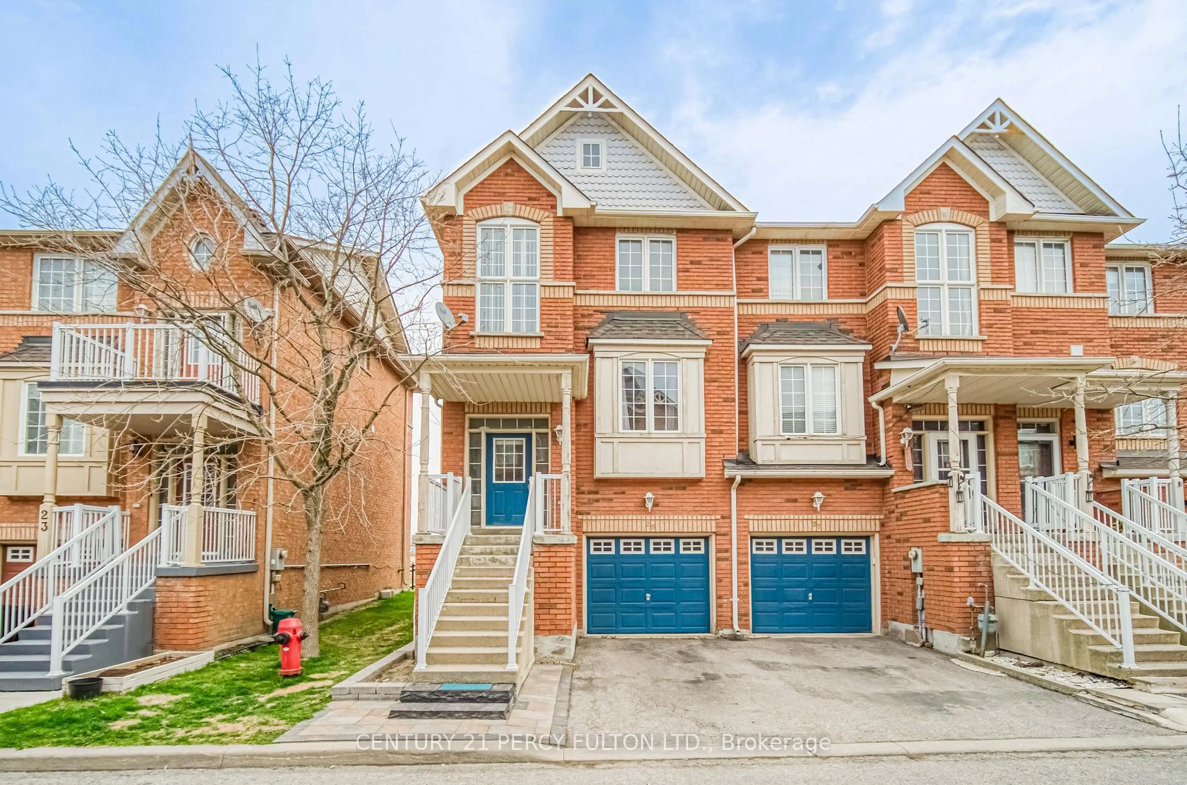 Home with brick exterior material, street for 25 Annable Lane #34, Ajax Ontario L1S 7S6