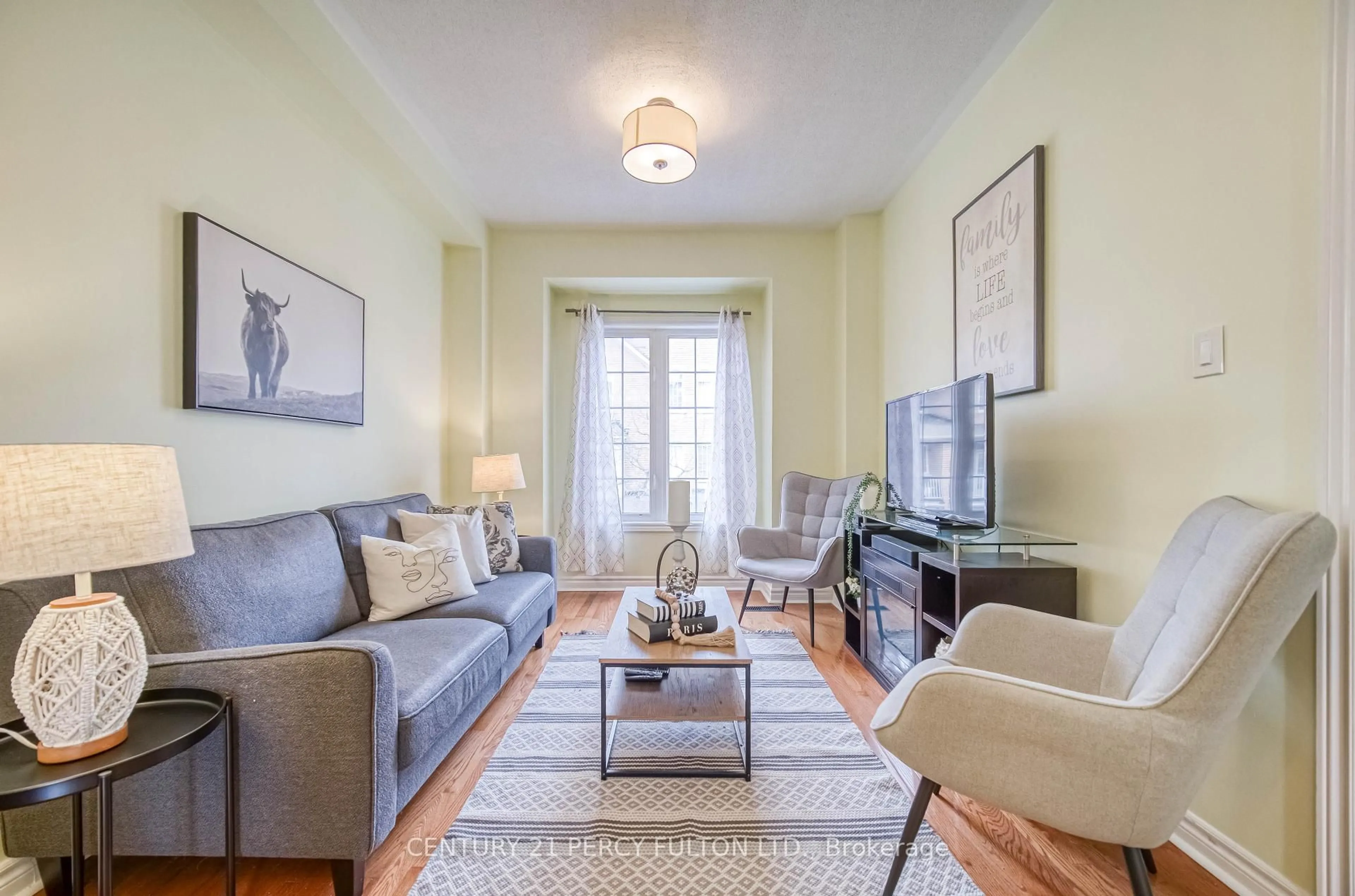 Living room with furniture, unknown for 25 Annable Lane #34, Ajax Ontario L1S 7S6