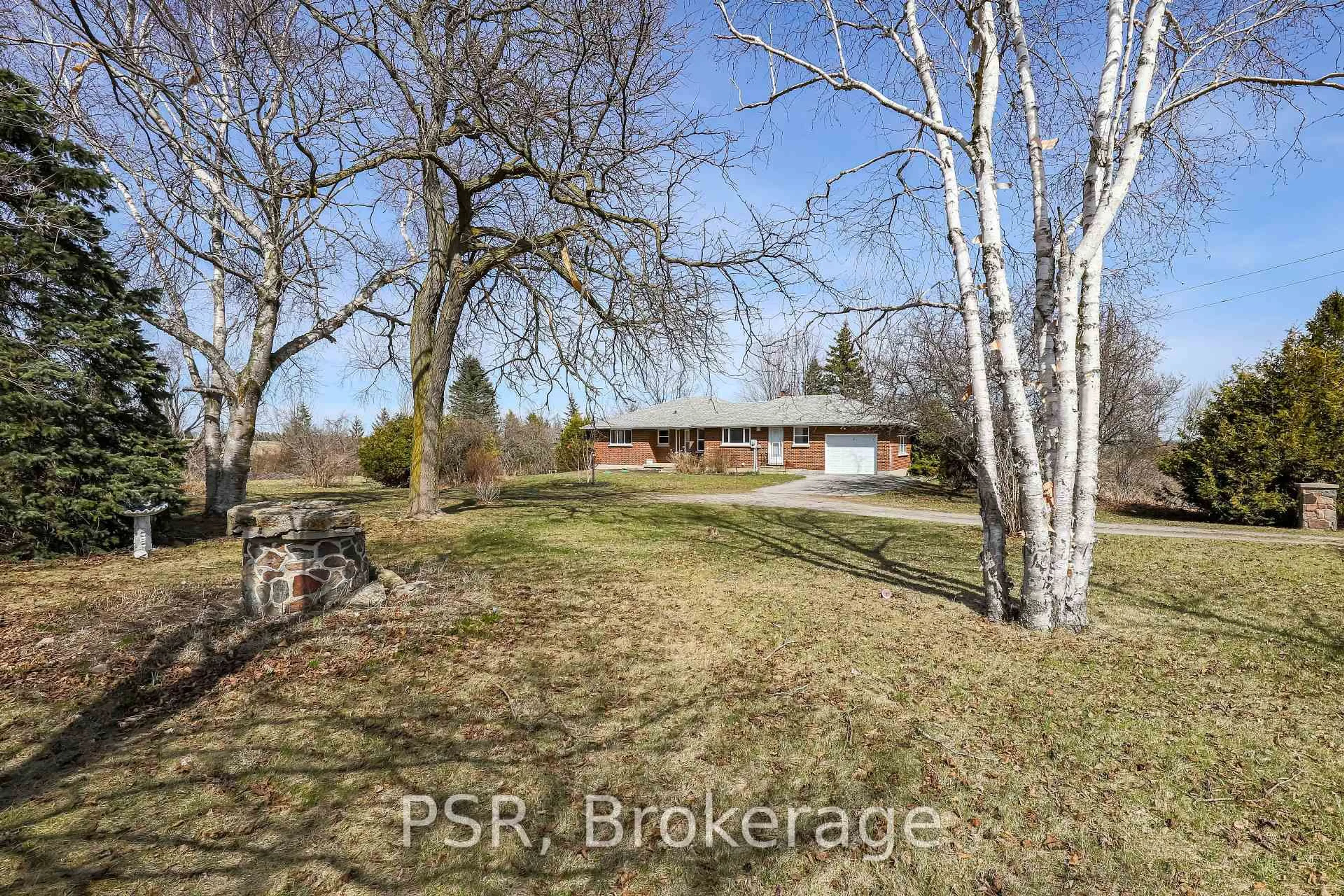 A pic from outside/outdoor area/front of a property/back of a property/a pic from drone, unknown for 1205 Scugog Line 10 N/A, Scugog Ontario L0C 1G0