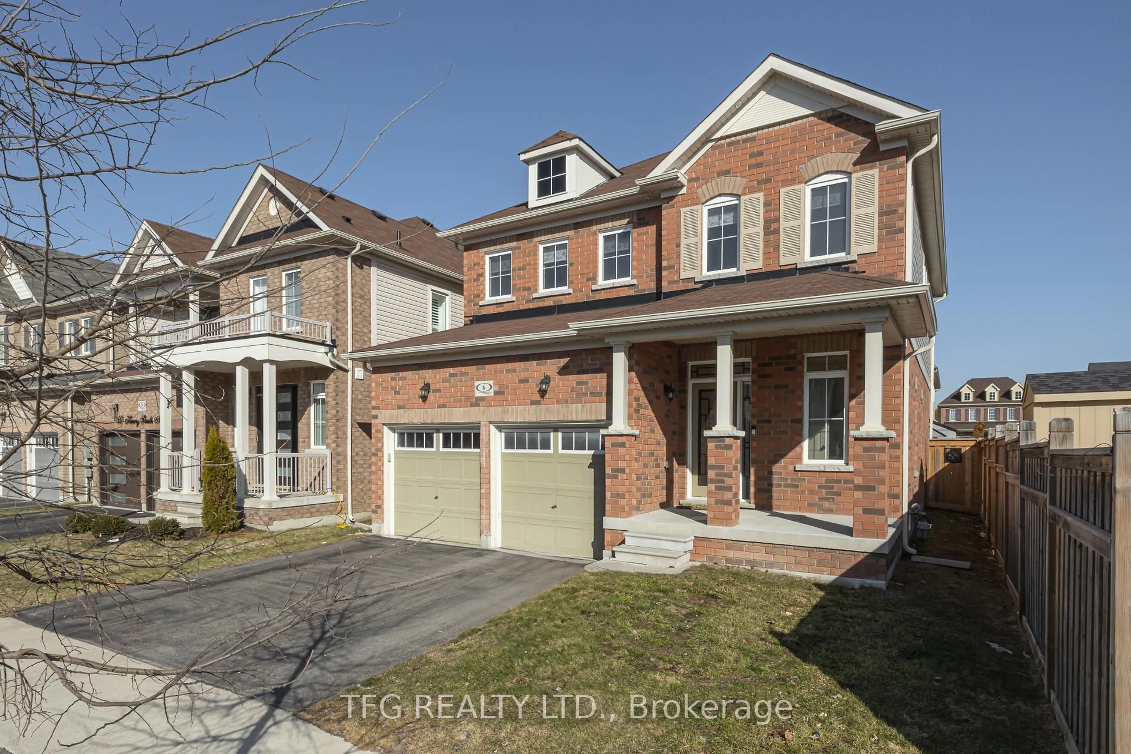 Home with brick exterior material, street for 6 Henry Smith Ave, Clarington Ontario L1C 0W2