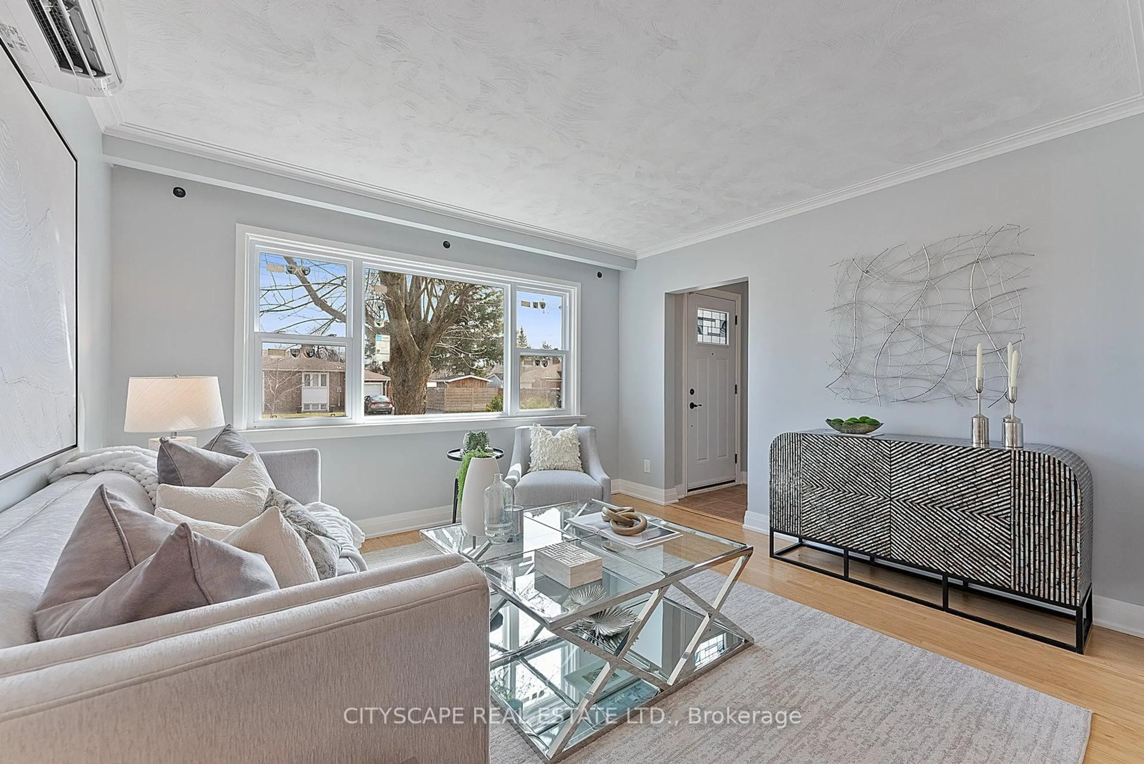 Living room with furniture, unknown for 65 Ivorwood Cres, Toronto Ontario M1R 2X6
