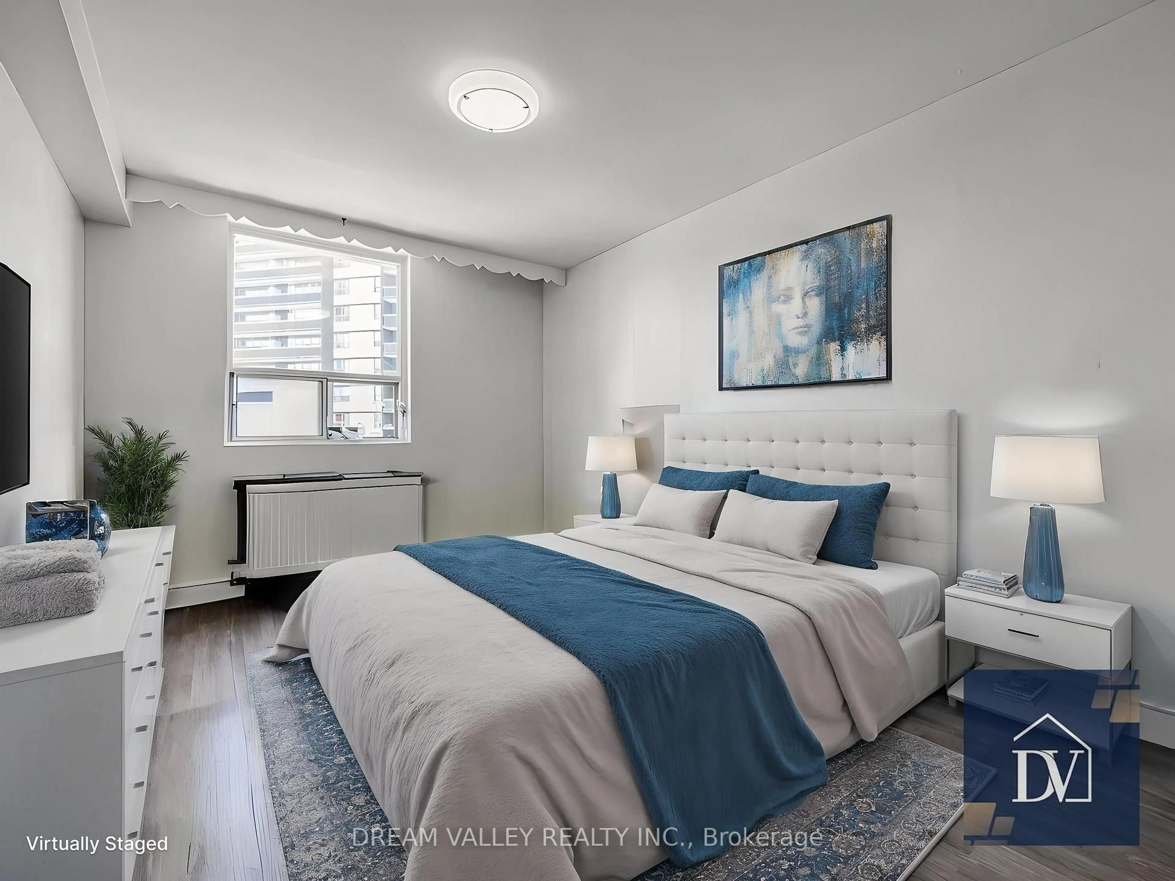 Bedroom with bed, unknown for 3420 EGLINTON Ave #505, Toronto Ontario M1J 2H9