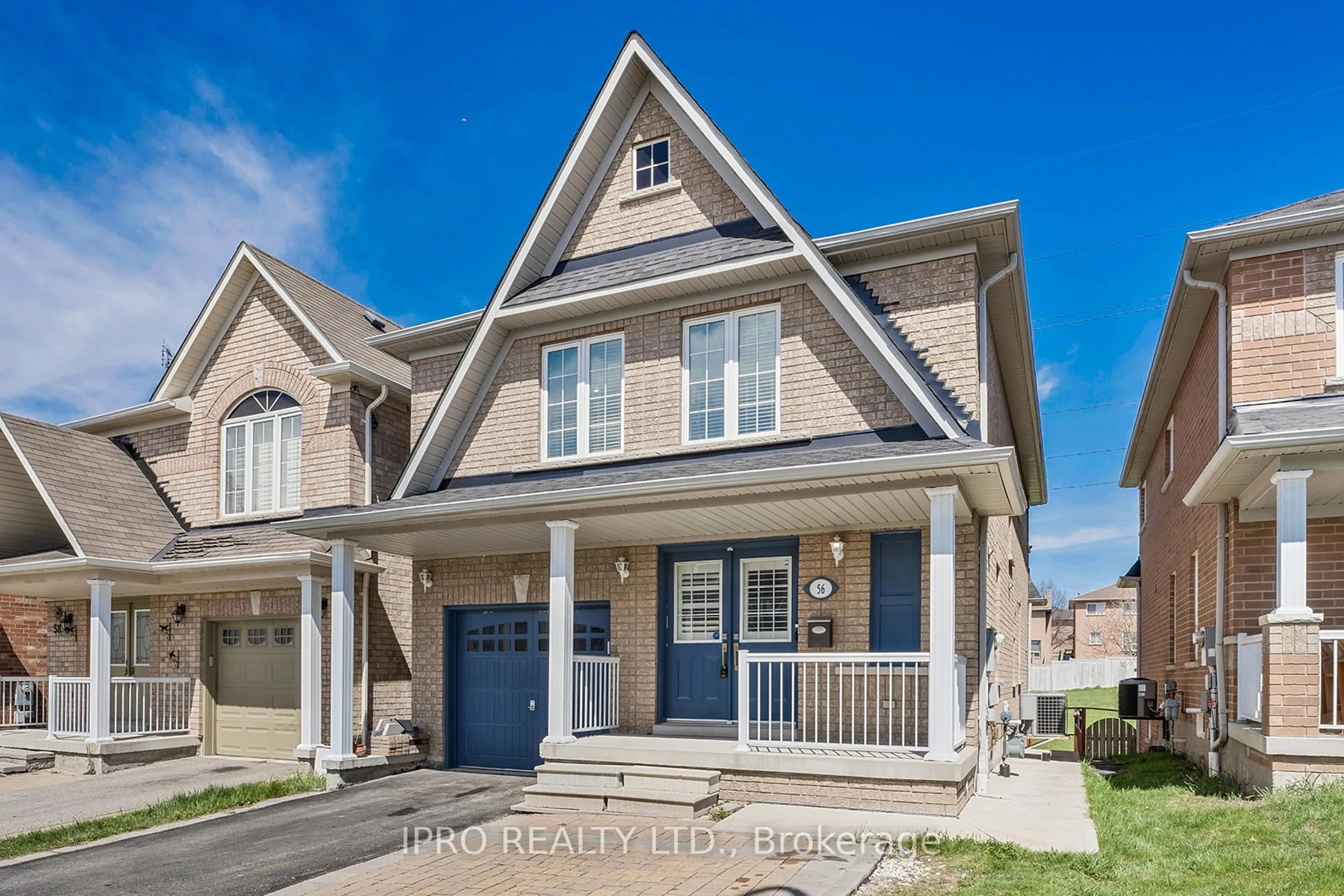 Home with brick exterior material, street for 56 Oceanpearl Cres, Whitby Ontario L1N 0C3