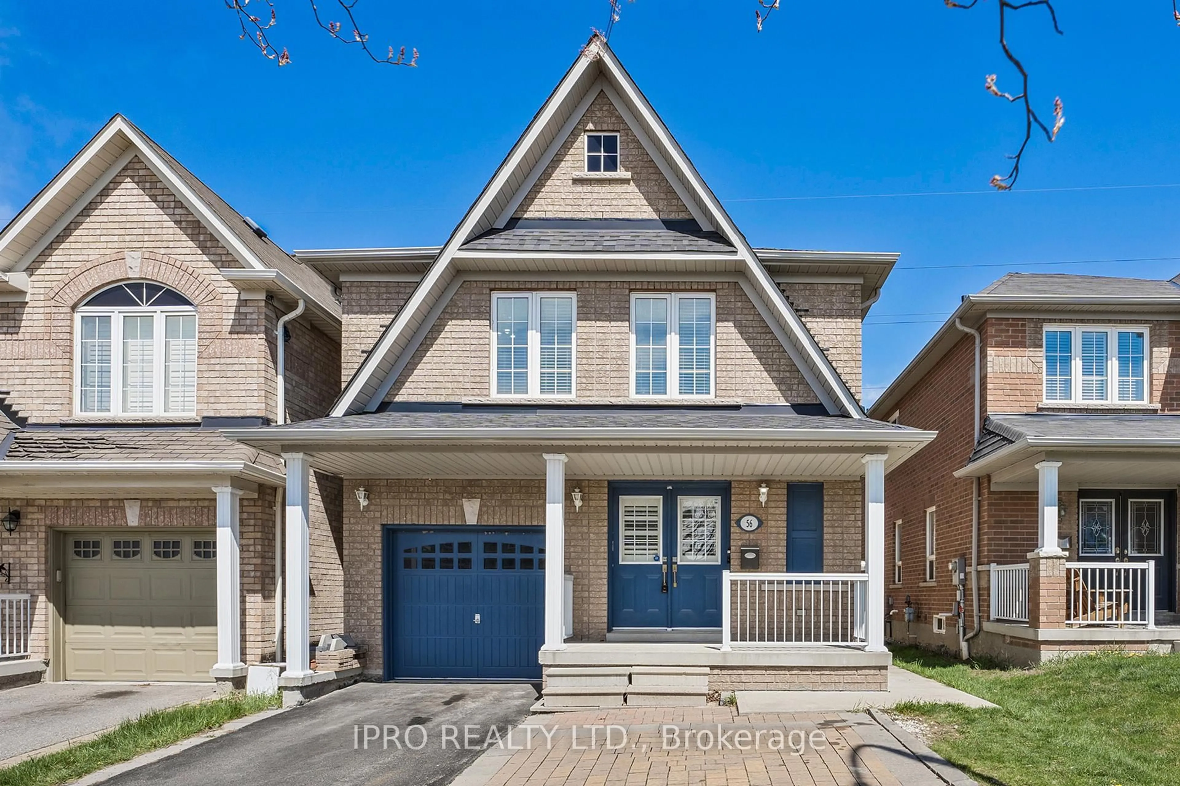 Home with brick exterior material, street for 56 Oceanpearl Cres, Whitby Ontario L1N 0C3