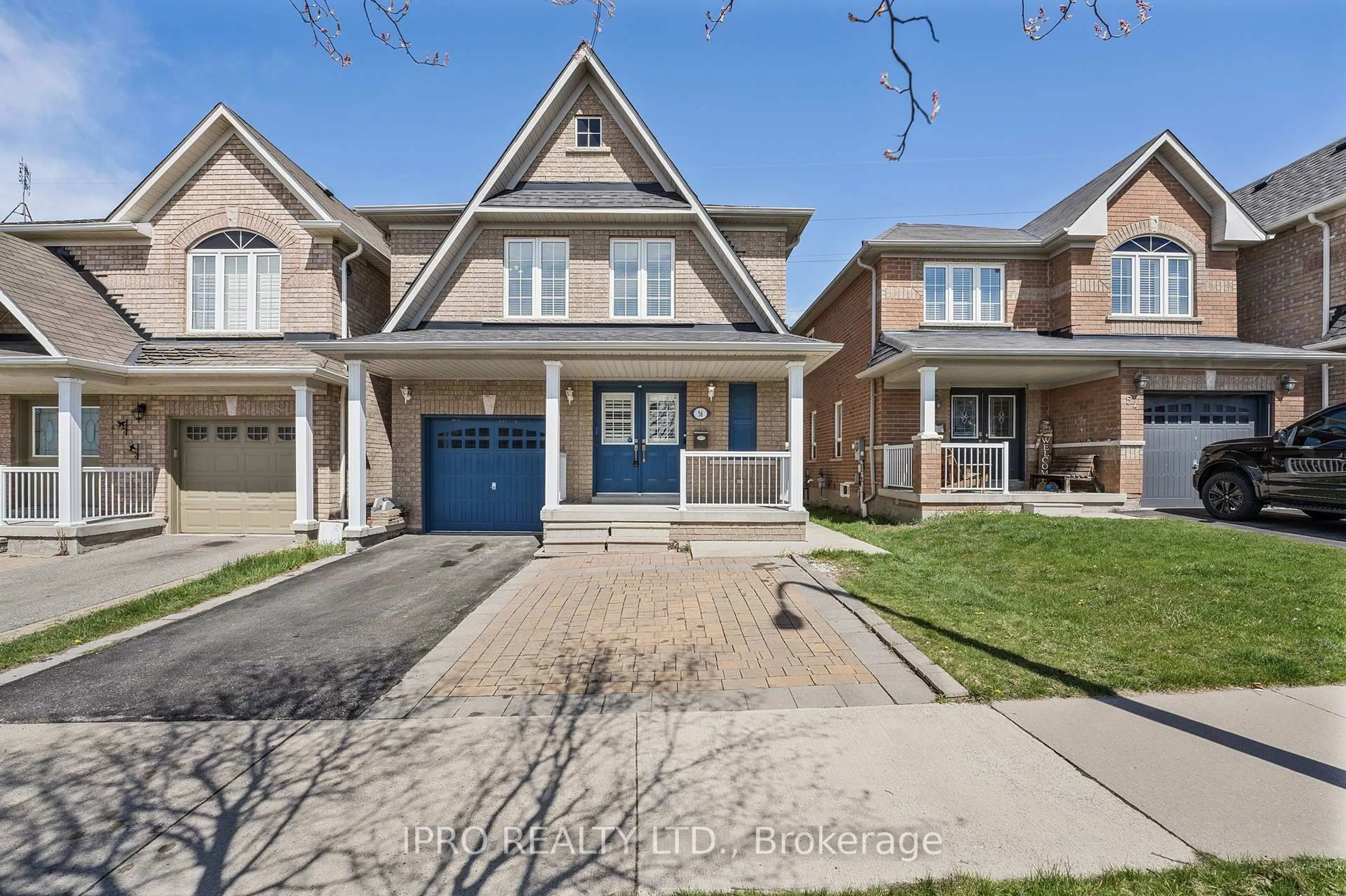 Home with brick exterior material, street for 56 Oceanpearl Cres, Whitby Ontario L1N 0C3