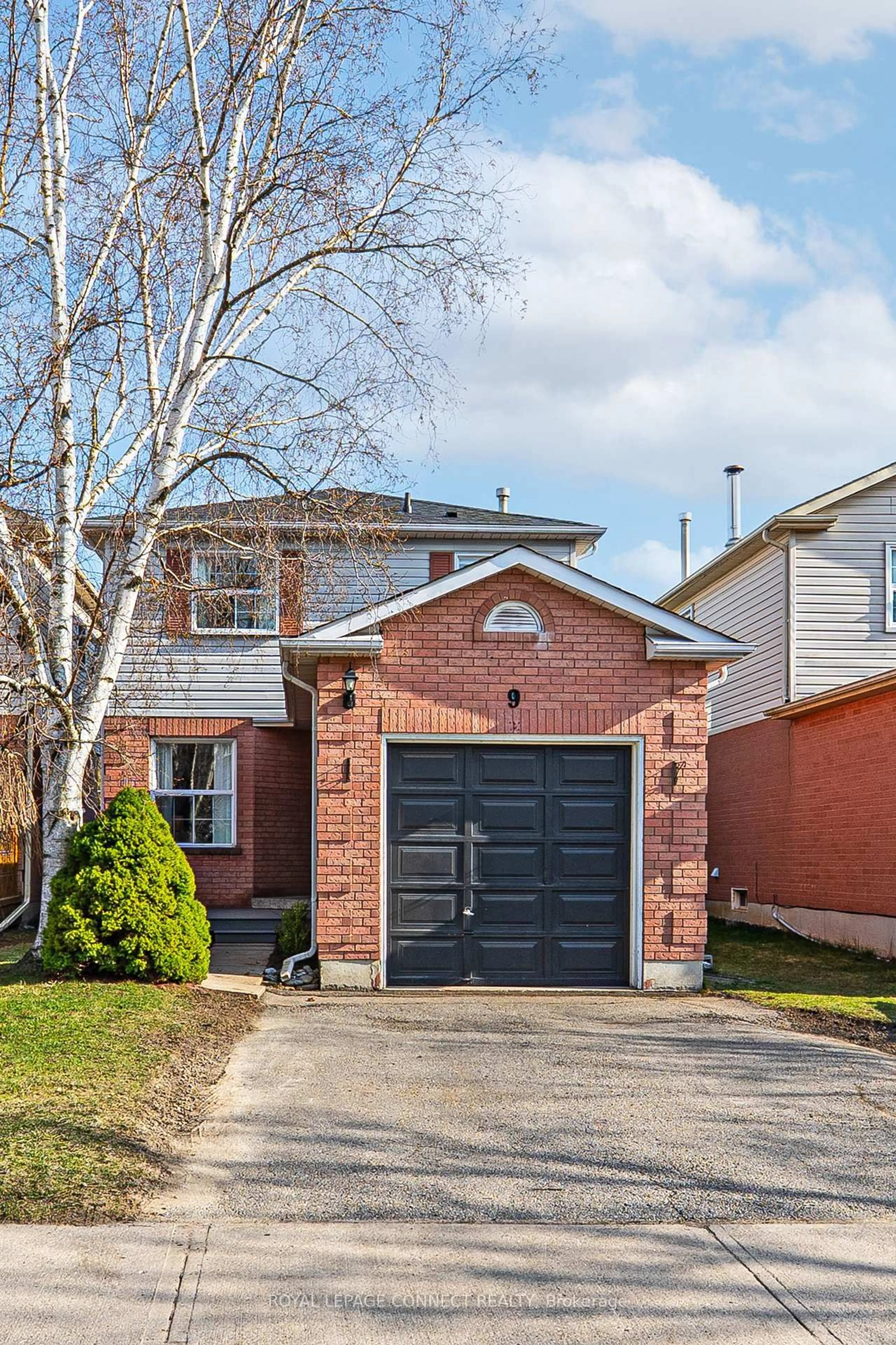 Home with brick exterior material, street for 9 Flaxman Ave, Clarington Ontario L1C 4S5