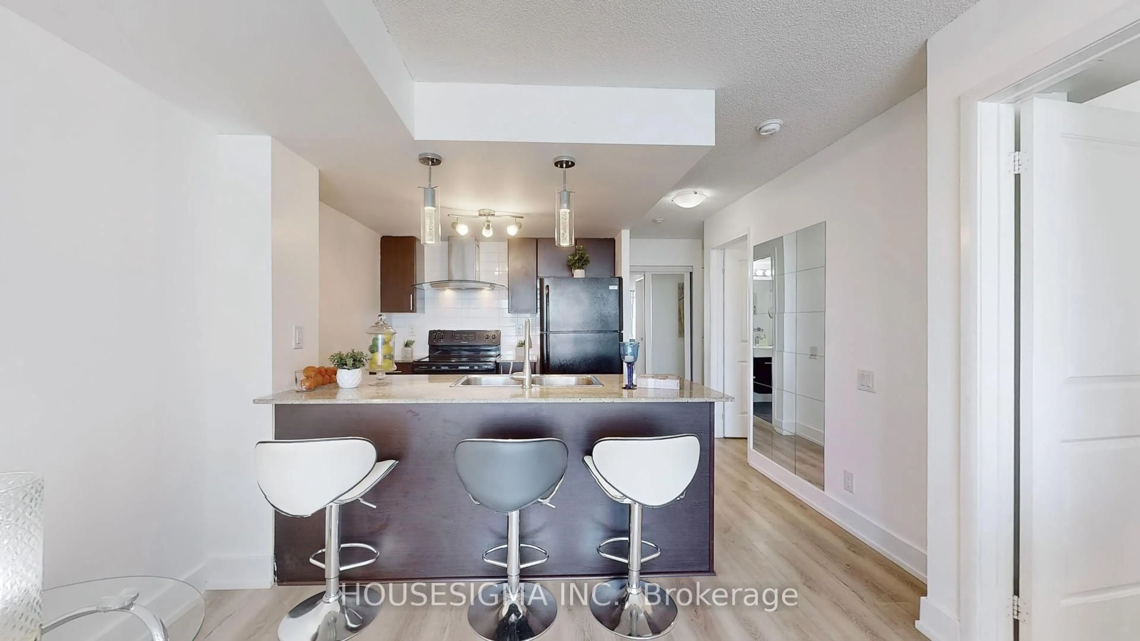 Open concept kitchen, unknown for 190 Borough Dr #2211, Toronto Ontario M1P 0B6