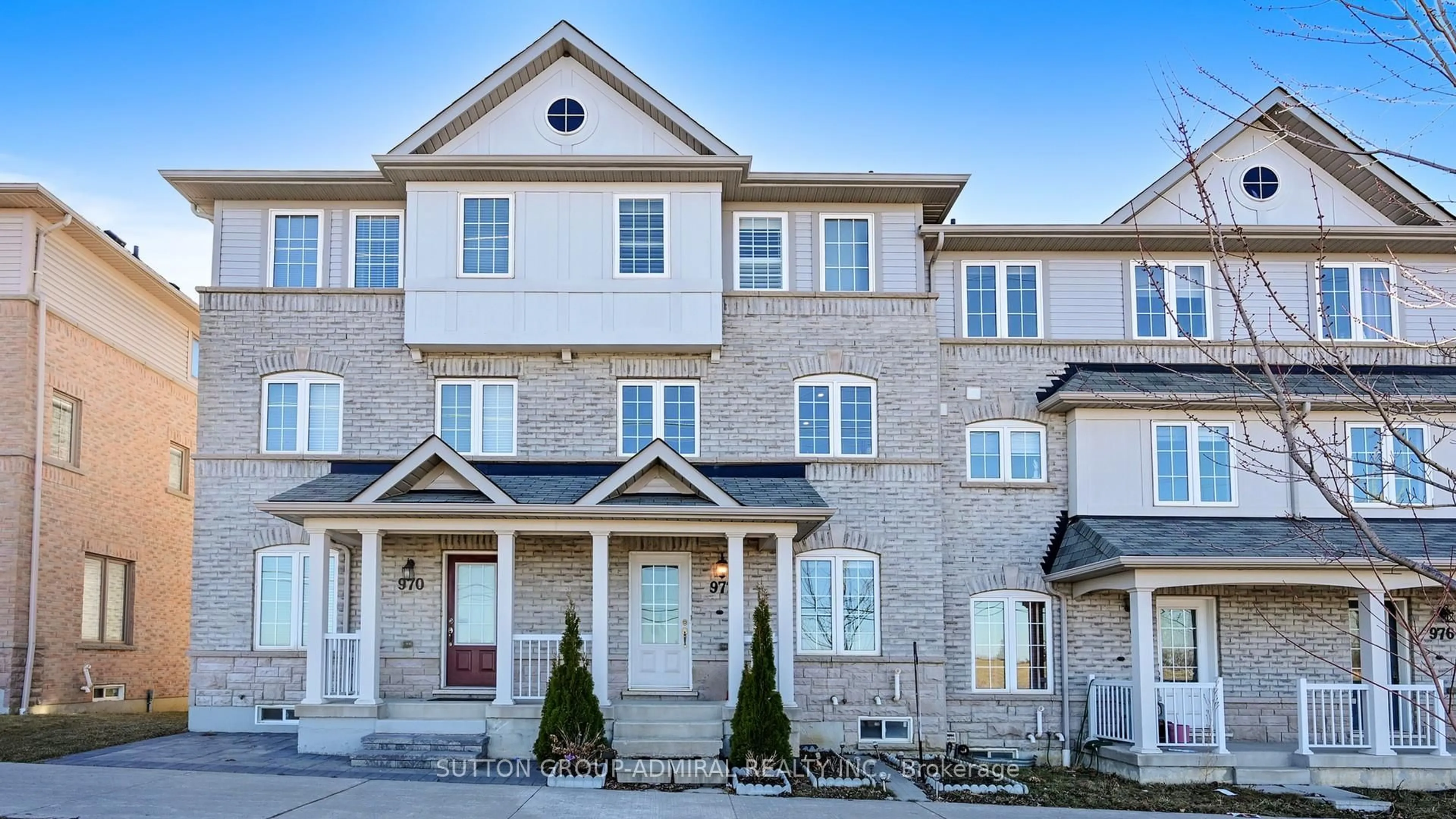 Home with brick exterior material, street for 972 Audley Rd, Ajax Ontario L1Z 0K7