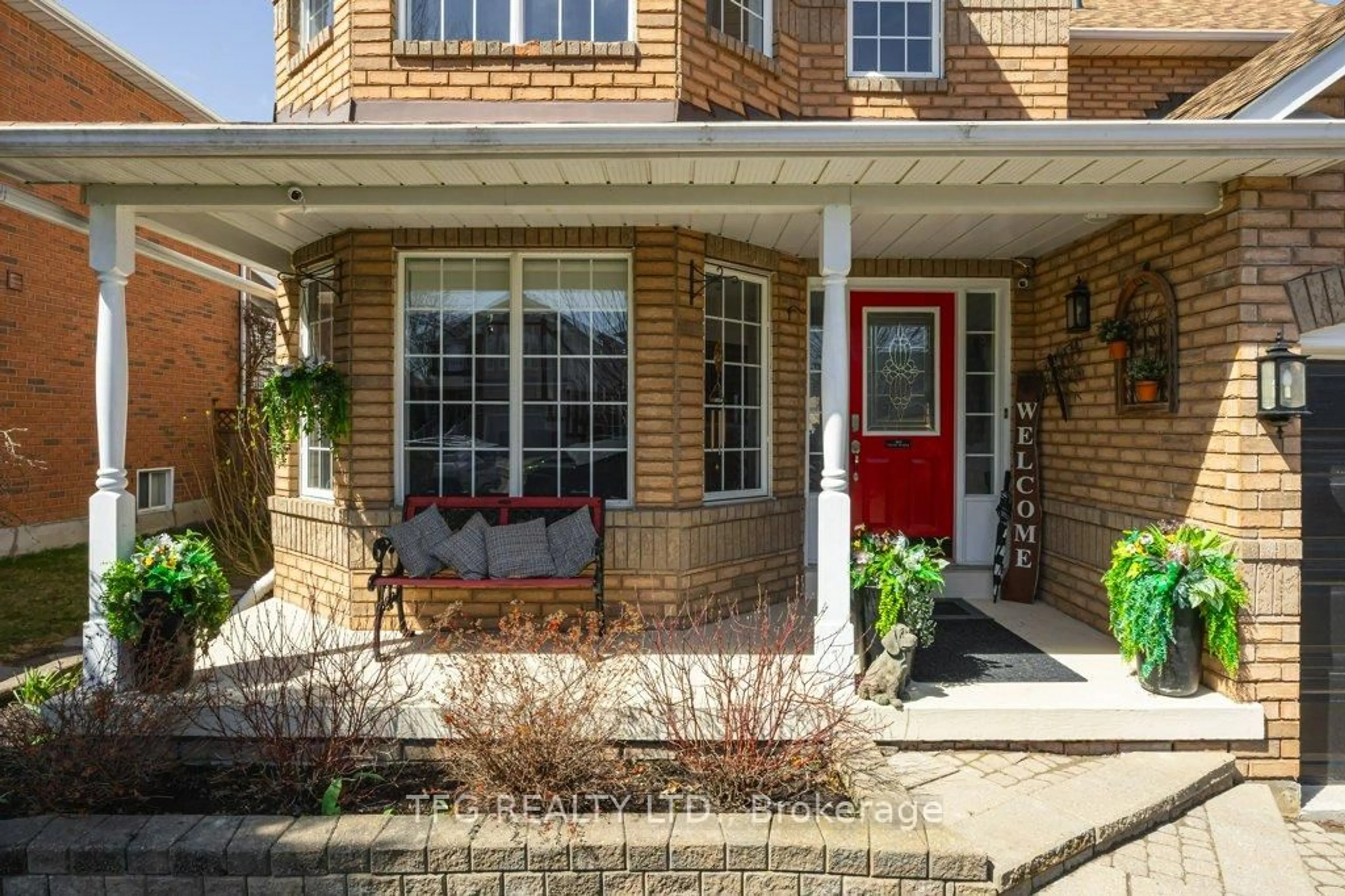 Home with brick exterior material, street for 56 Perryview Dr, Scugog Ontario L9L 1T5