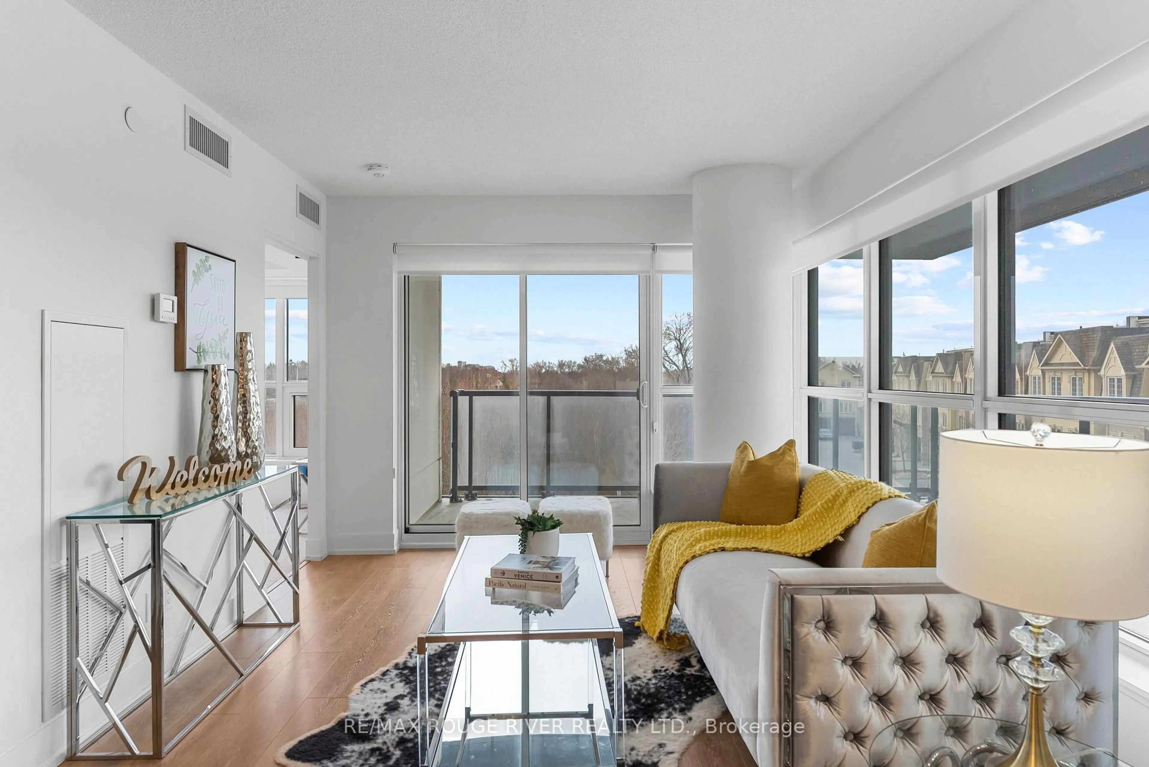 Living room with furniture, unknown for 1255 Bayly St #307, Pickering Ontario L1W 0B6
