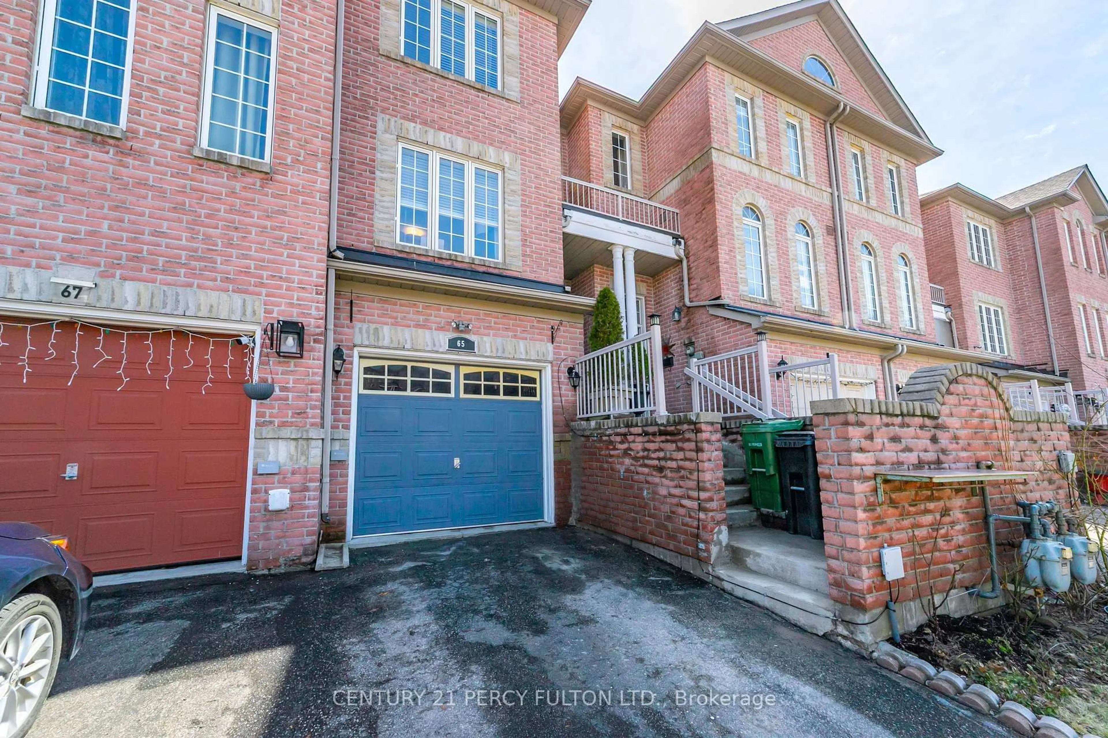 Home with brick exterior material, street for 65 Conn Smythe Dr, Toronto Ontario M1J 3P6
