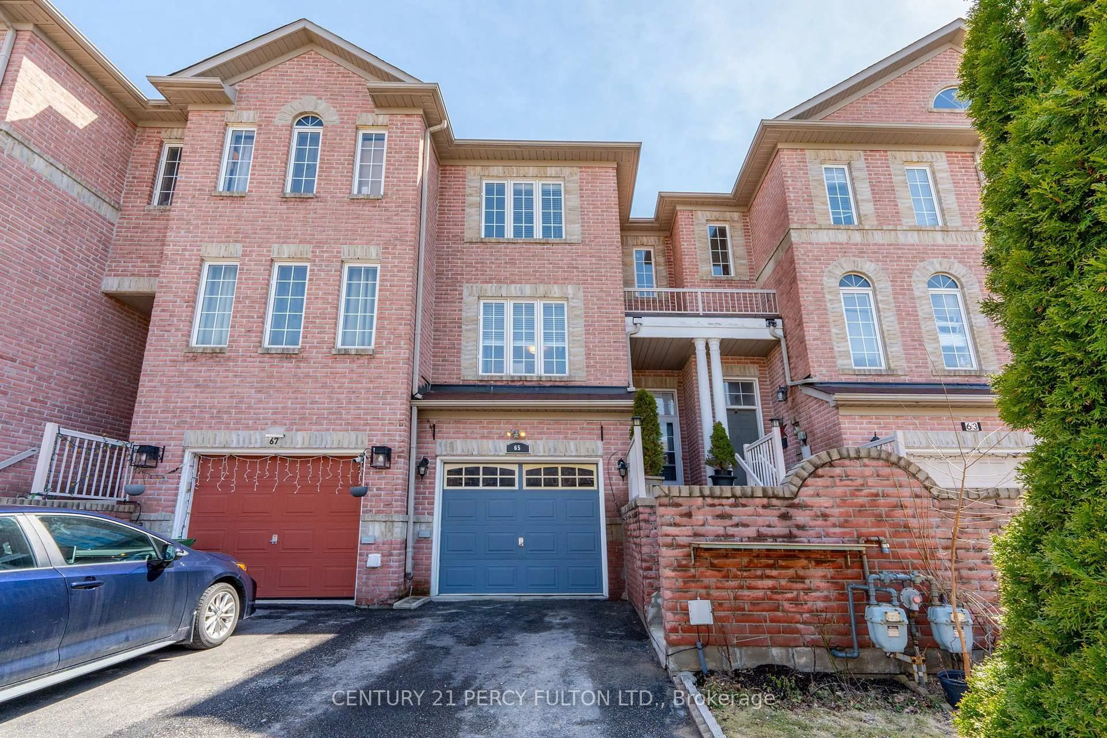 Home with brick exterior material, street for 65 Conn Smythe Dr, Toronto Ontario M1J 3P6