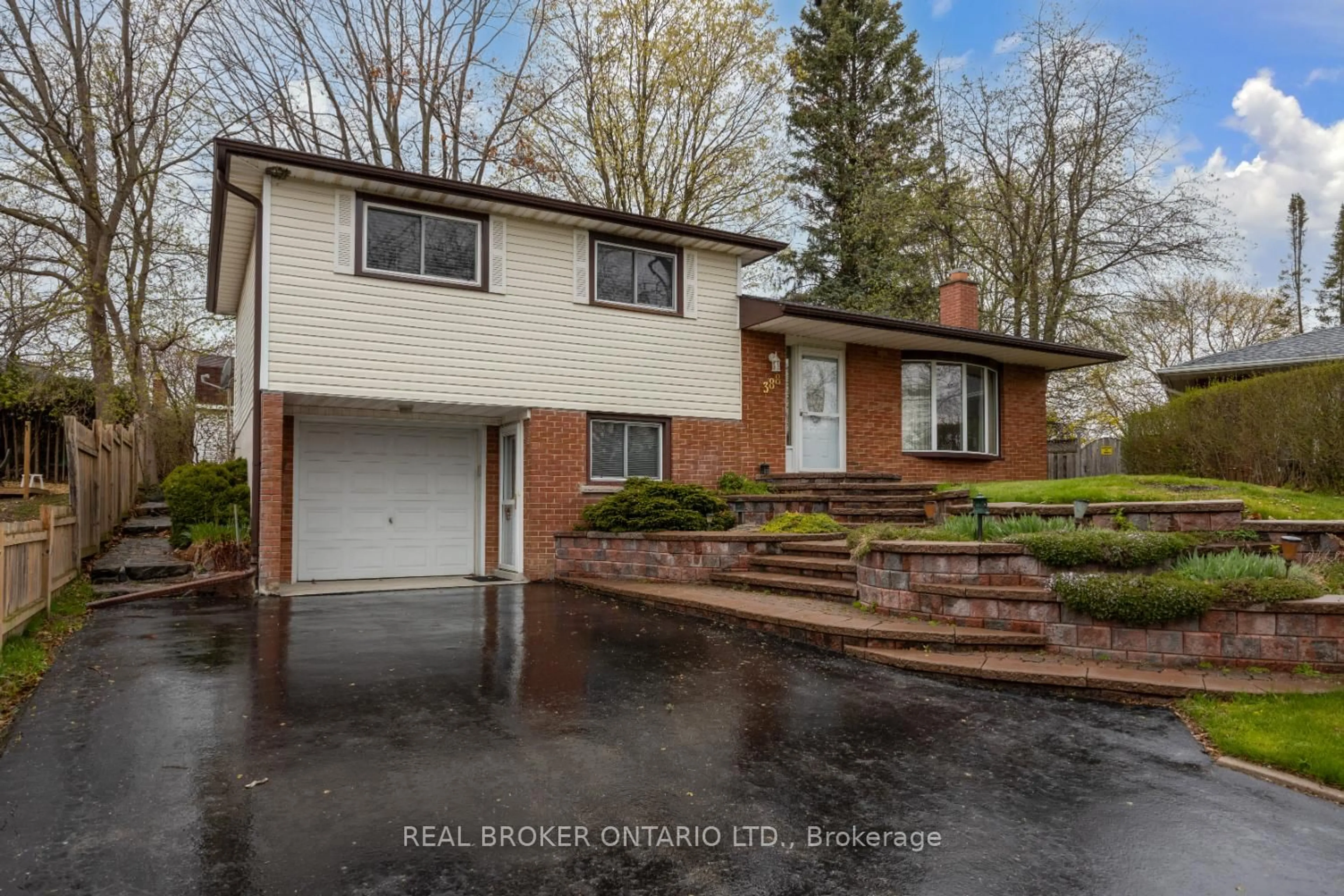 Home with brick exterior material, street for 388 Marken Crt, Oshawa Ontario L1G 2K1