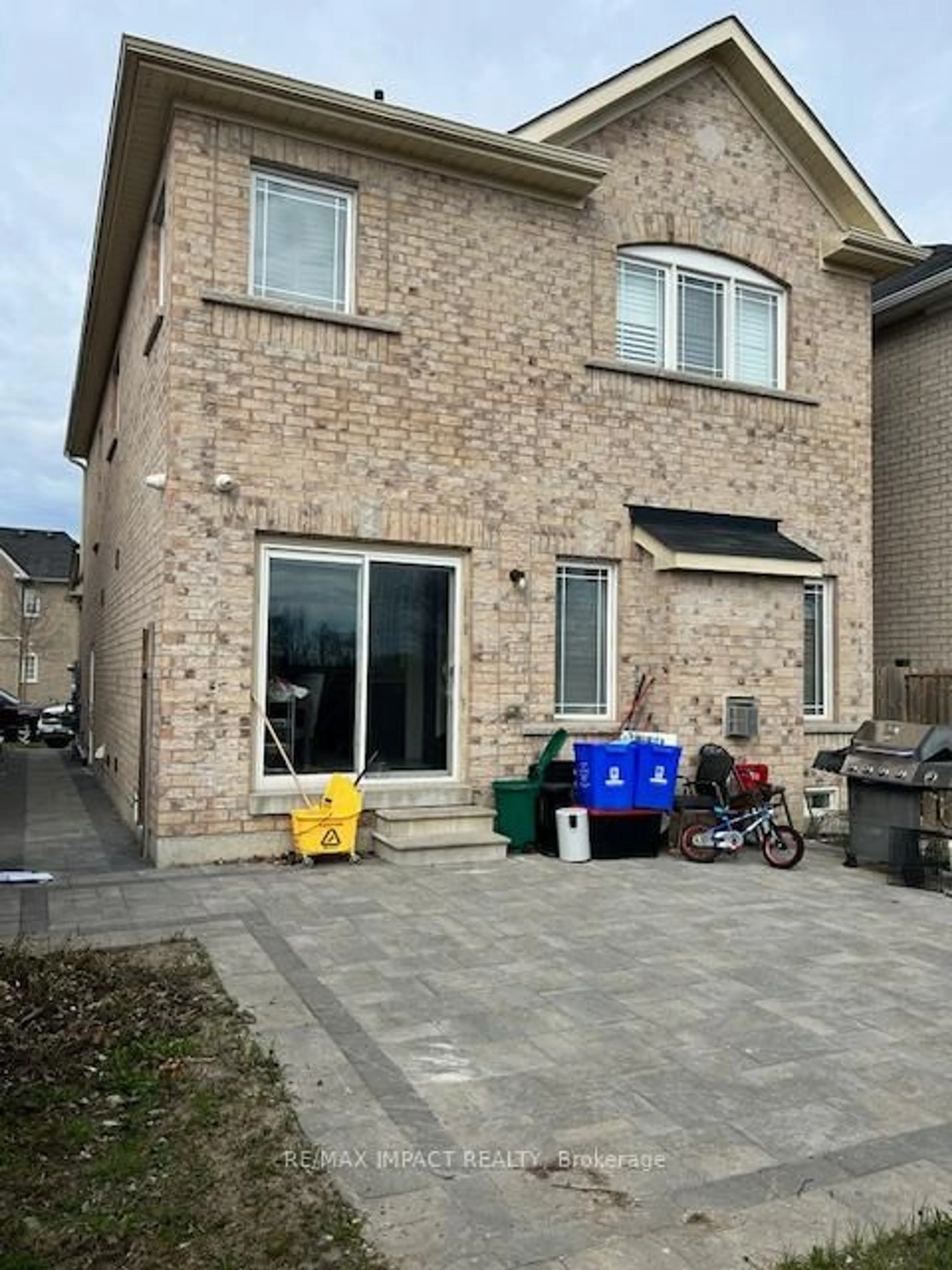 Home with brick exterior material, street for 75 Snowling Dr, Ajax Ontario L1Z 0M4