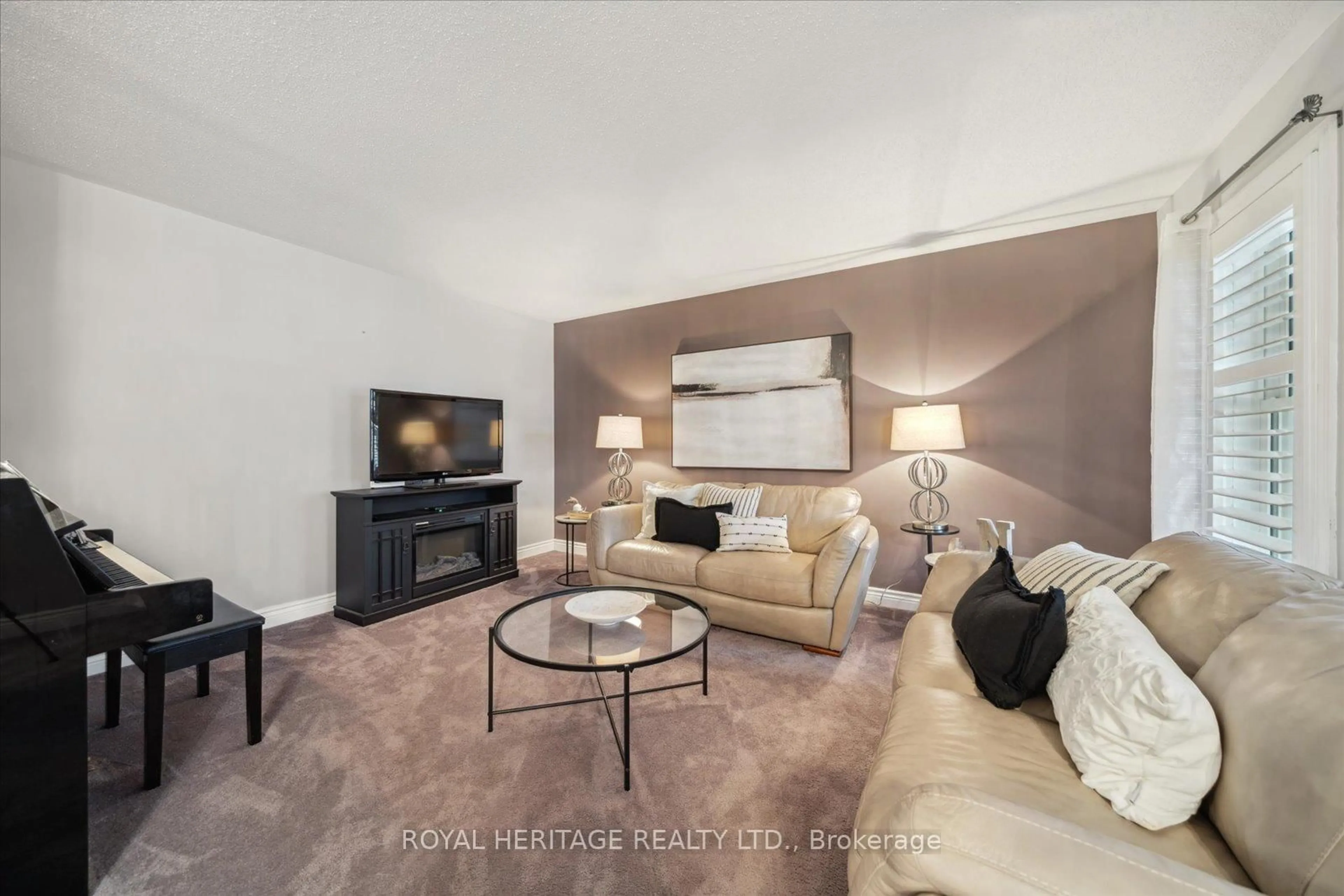 Living room with furniture, unknown for 57 Croxall Blvd, Whitby Ontario L1M 2E5