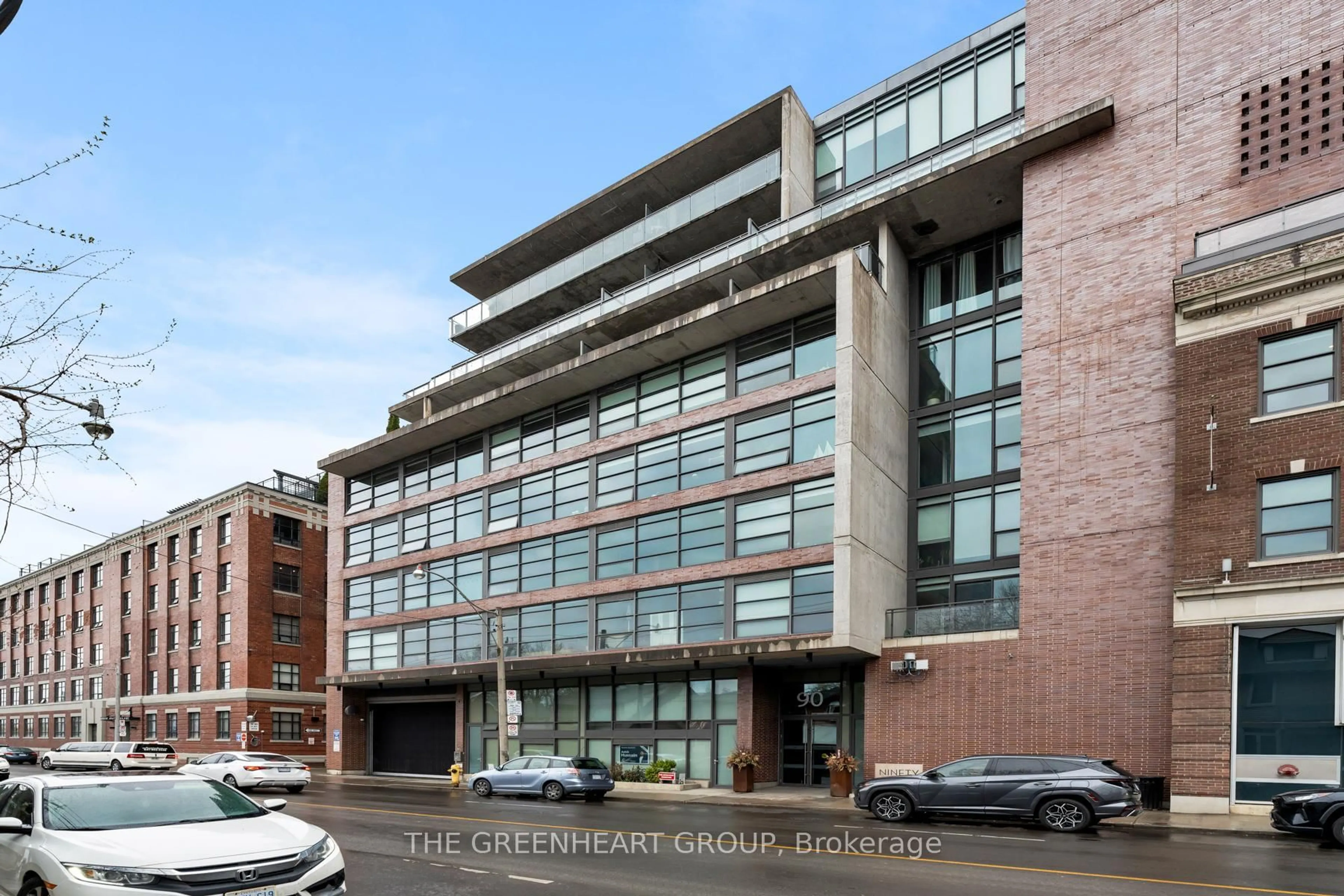 Indoor foyer for 90 Broadview Ave #205, Toronto Ontario M4M 0A7