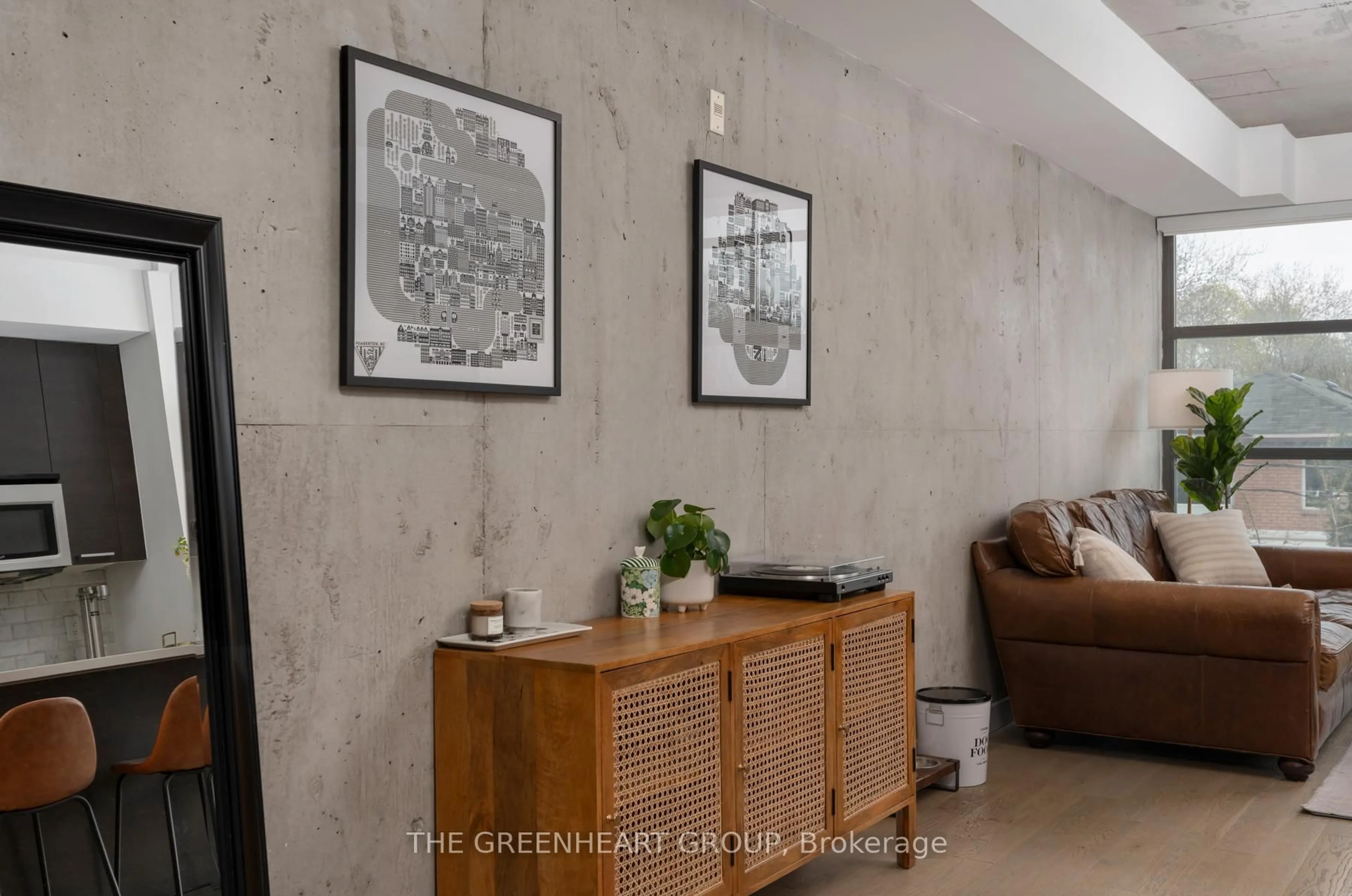Indoor entryway for 90 Broadview Ave #205, Toronto Ontario M4M 0A7