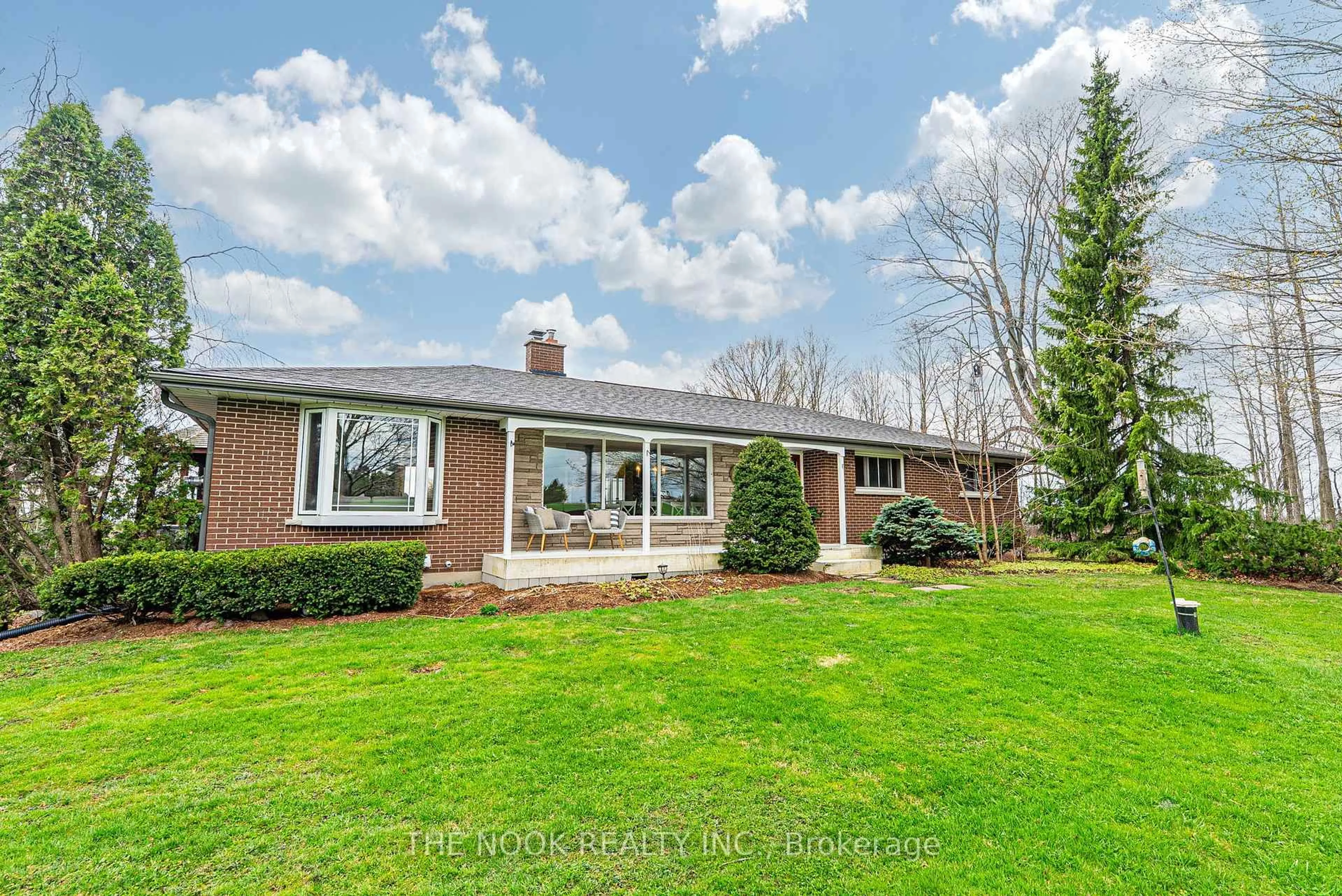 A pic from outside/outdoor area/front of a property/back of a property/a pic from drone, unknown for 1857 Regional Road 3 Rd, Clarington Ontario L0B 1J0