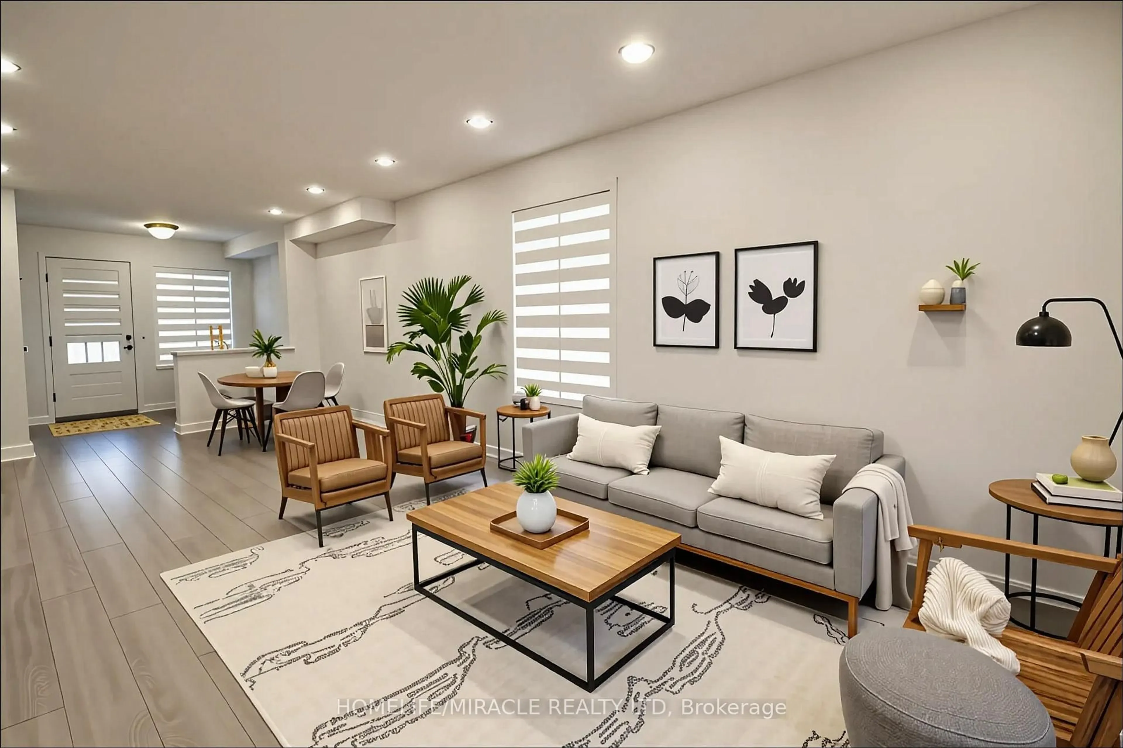 Living room with furniture, unknown for 67 Dadson Dr, Clarington Ontario L1C 5J1