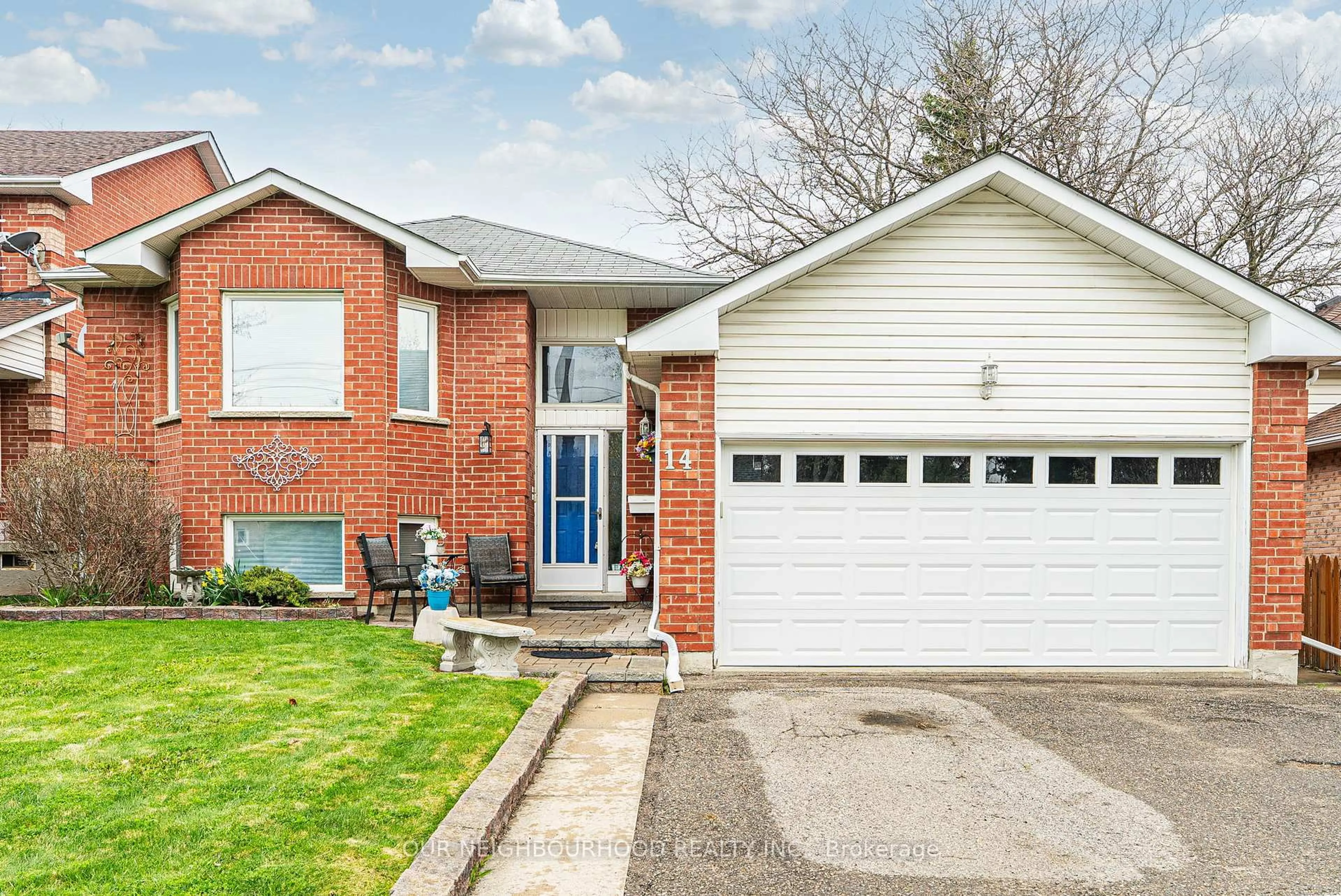 Home with brick exterior material, street for 14 Concession St, Clarington Ontario L1C 1Y1