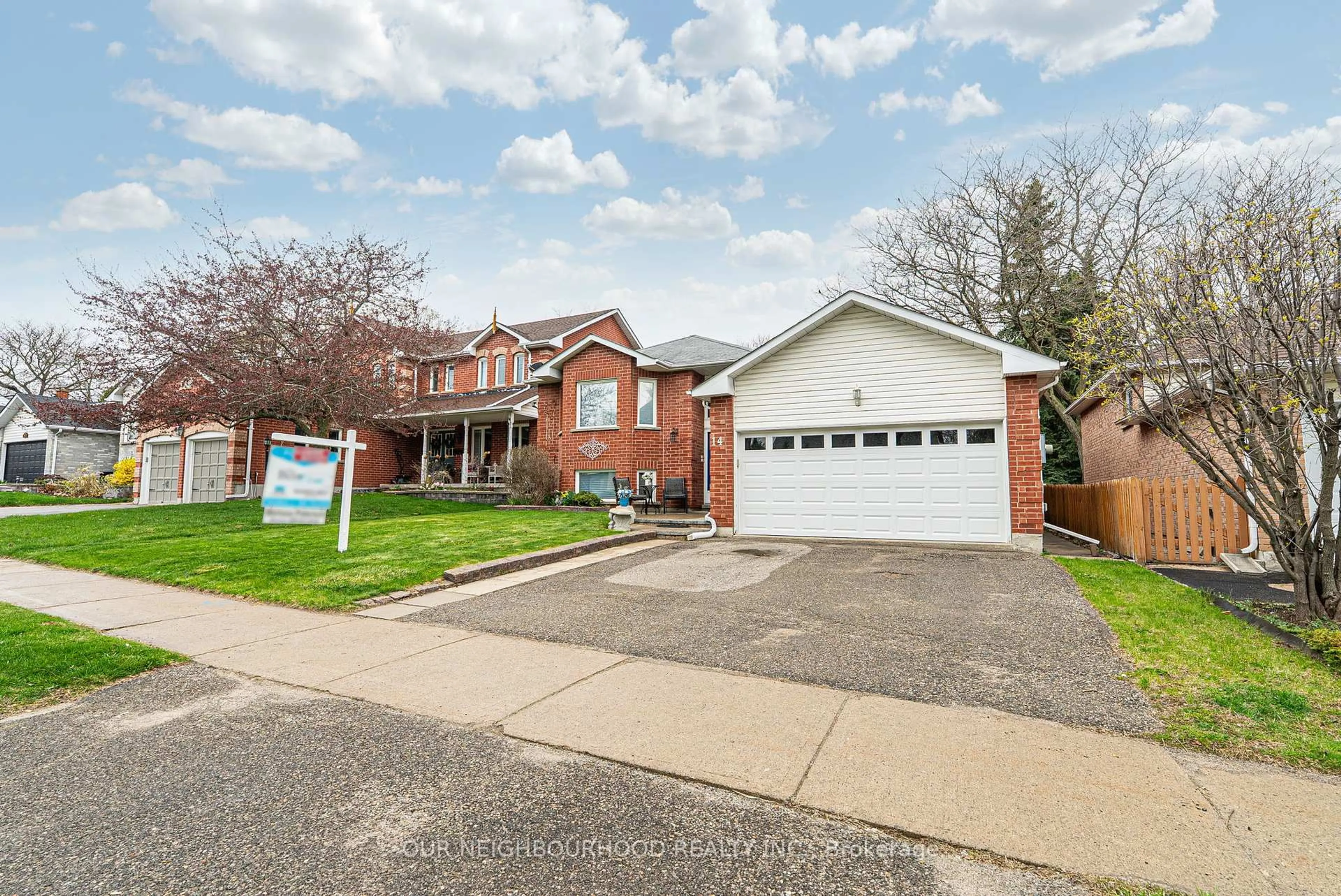 Home with brick exterior material, street for 14 Concession St, Clarington Ontario L1C 1Y1