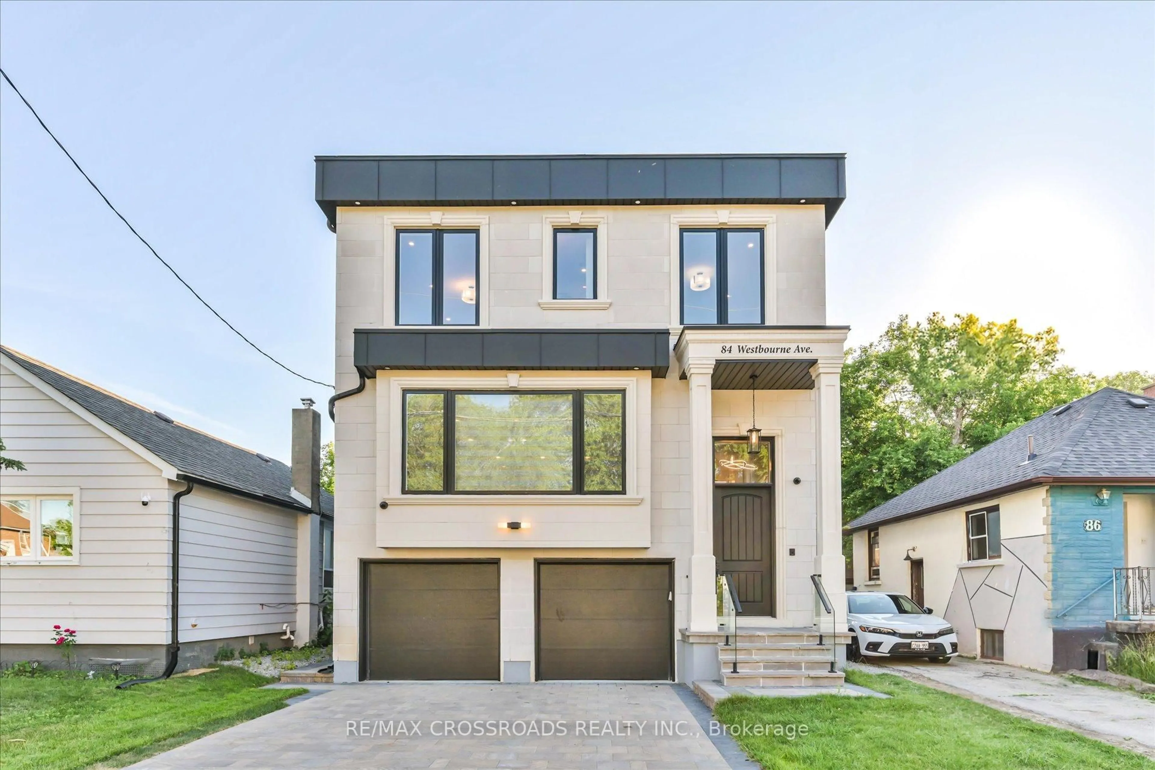Home with brick exterior material, street for 84 Westbourne Ave, Toronto Ontario M1L 2Y5
