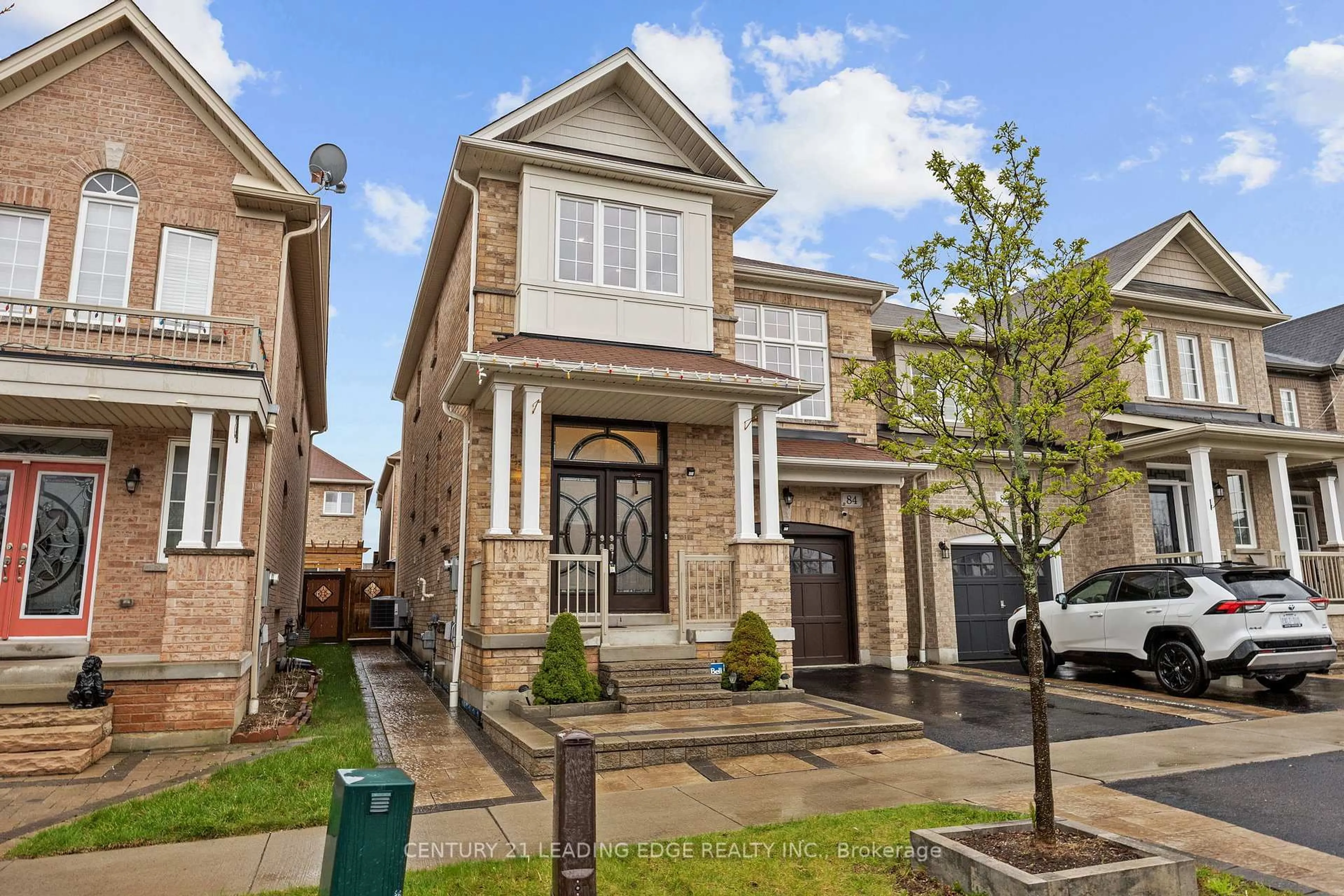 Home with brick exterior material, street for 84 Garrardview St, Ajax Ontario L1Z 0R2