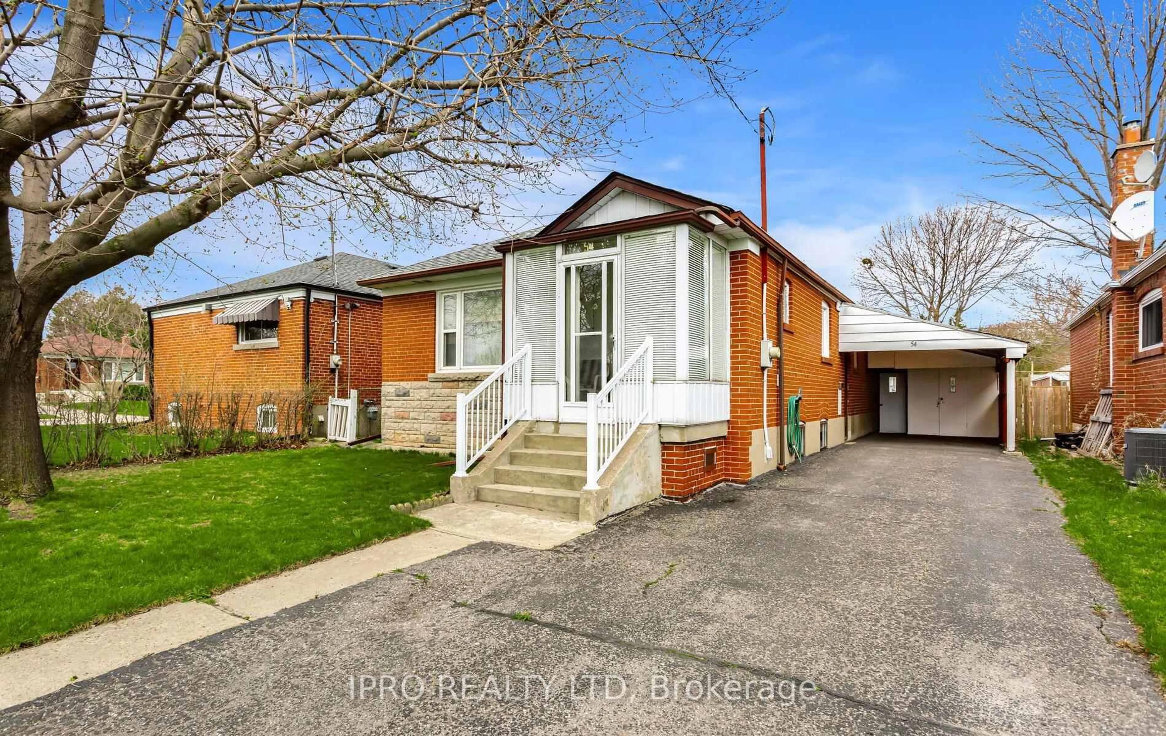 Home with brick exterior material, street for 54 Exford Dr, Toronto Ontario M1P 1M3