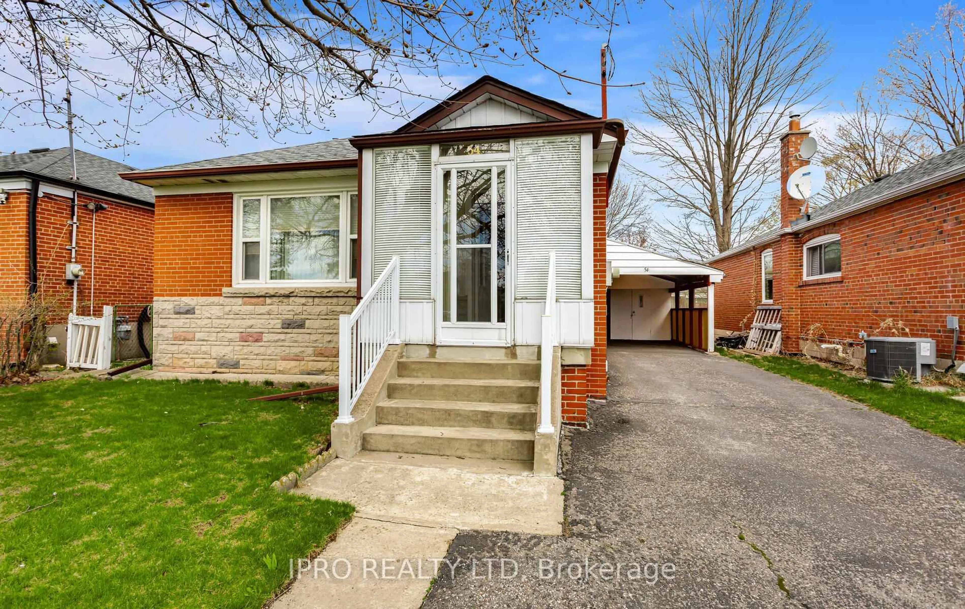 Home with brick exterior material, street for 54 Exford Dr, Toronto Ontario M1P 1M3