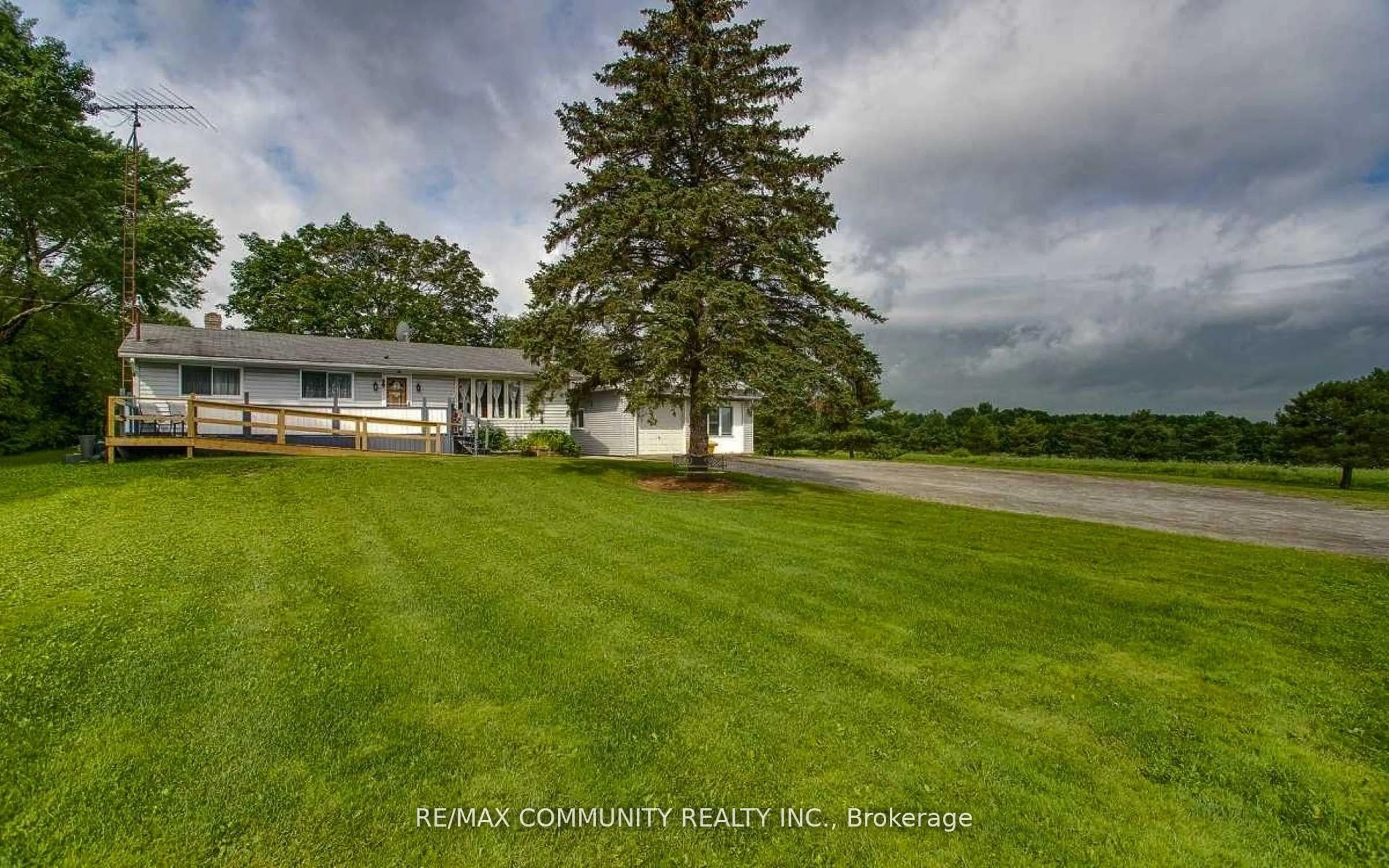 A pic from outside/outdoor area/front of a property/back of a property/a pic from drone, water/lake/river/ocean view for 11490 Simcoe St, Scugog Ontario L9L 1B3