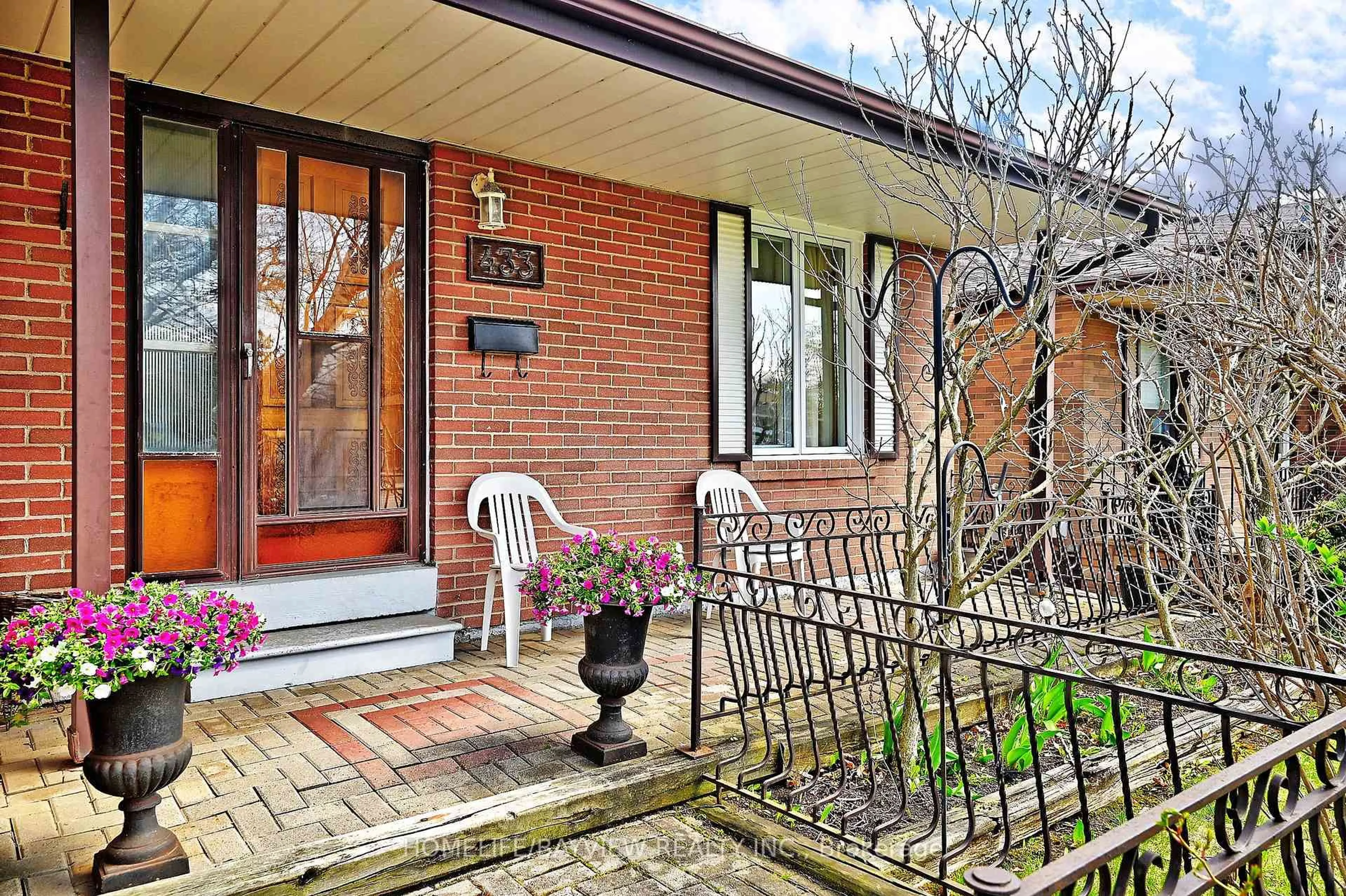 Home with brick exterior material, street for 433 Brimorton Dr, Toronto Ontario M1H 2E4