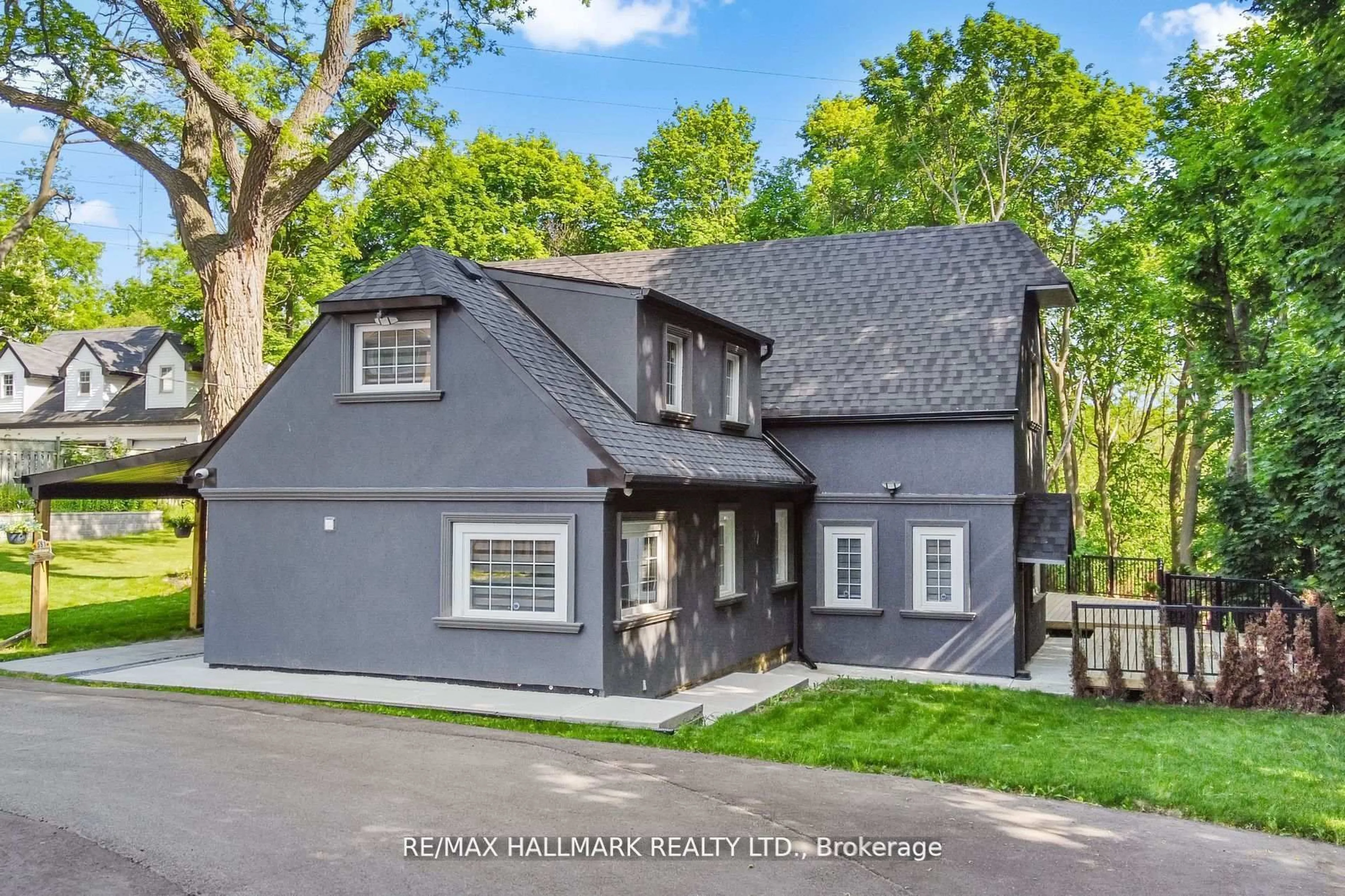 Home with vinyl exterior material, street for 551 Military Tr, Toronto Ontario M1E 4S7
