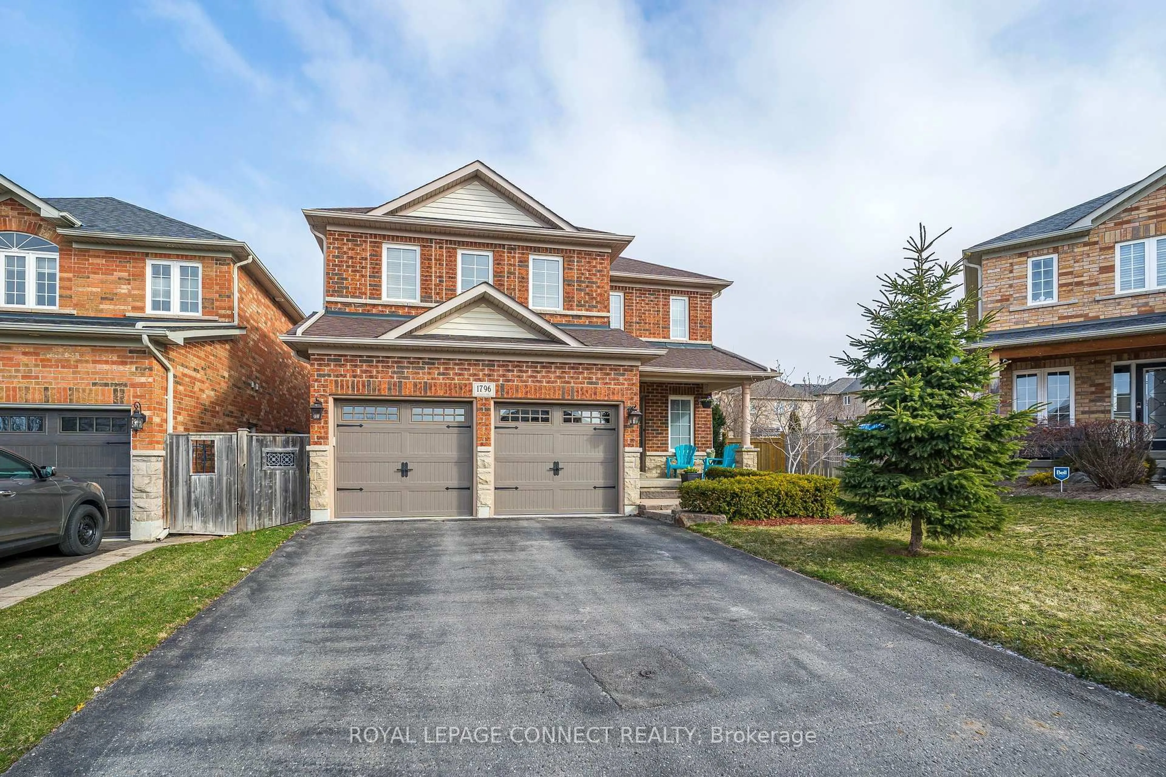 Home with brick exterior material, street for 1796 Whitestone Crt, Oshawa Ontario L1K 2Z4