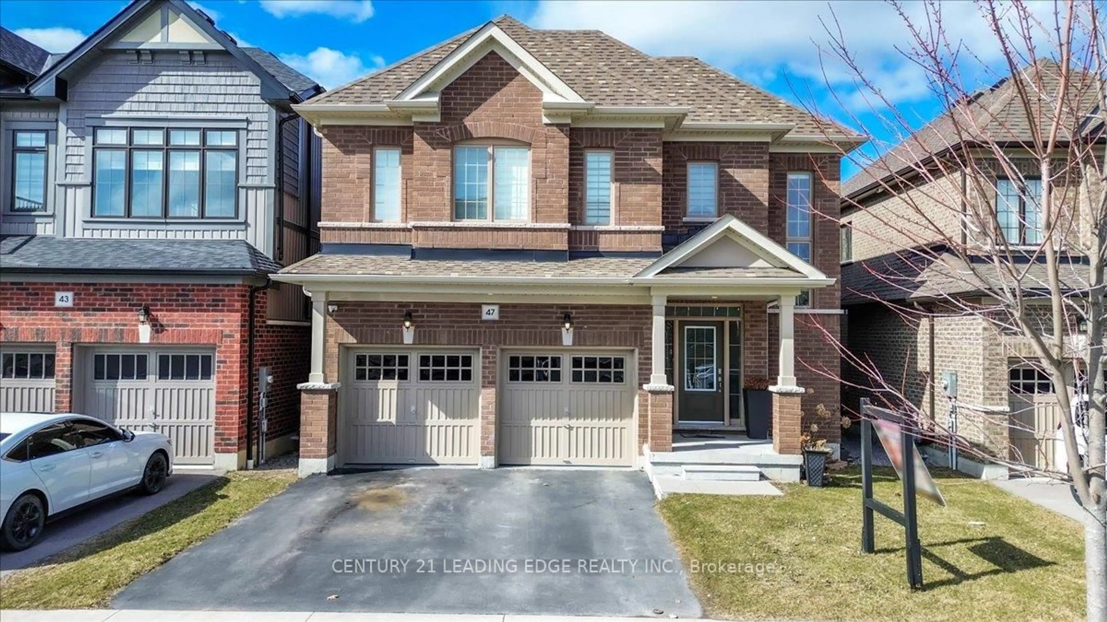 Home with brick exterior material, street for 47 Crombie St, Clarington Ontario L1C 0T5